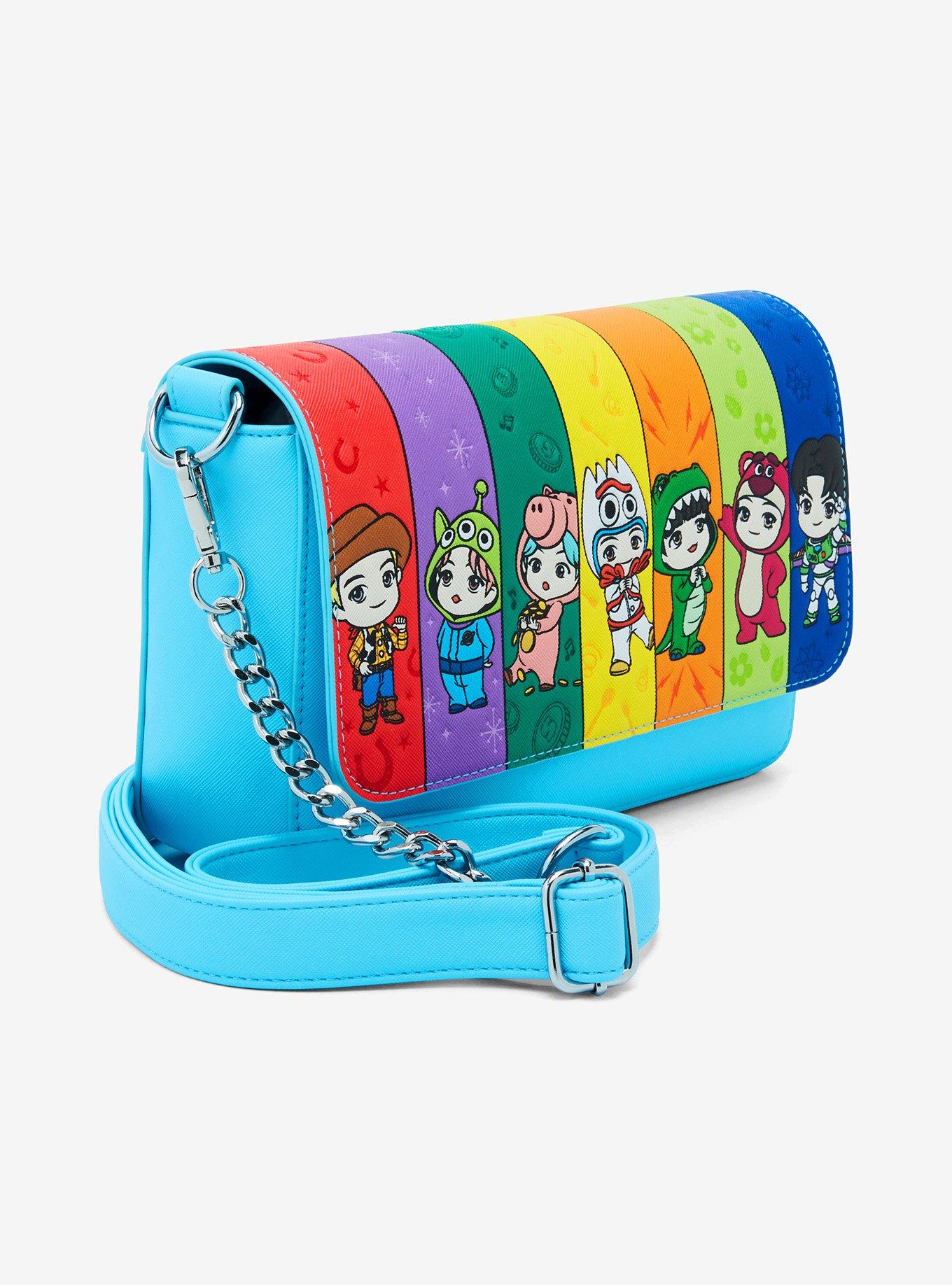 Loungefly Disney Pixar Toy Story x Tiny Tam Character Panel Portrait Crossbody Bag, , hi-res