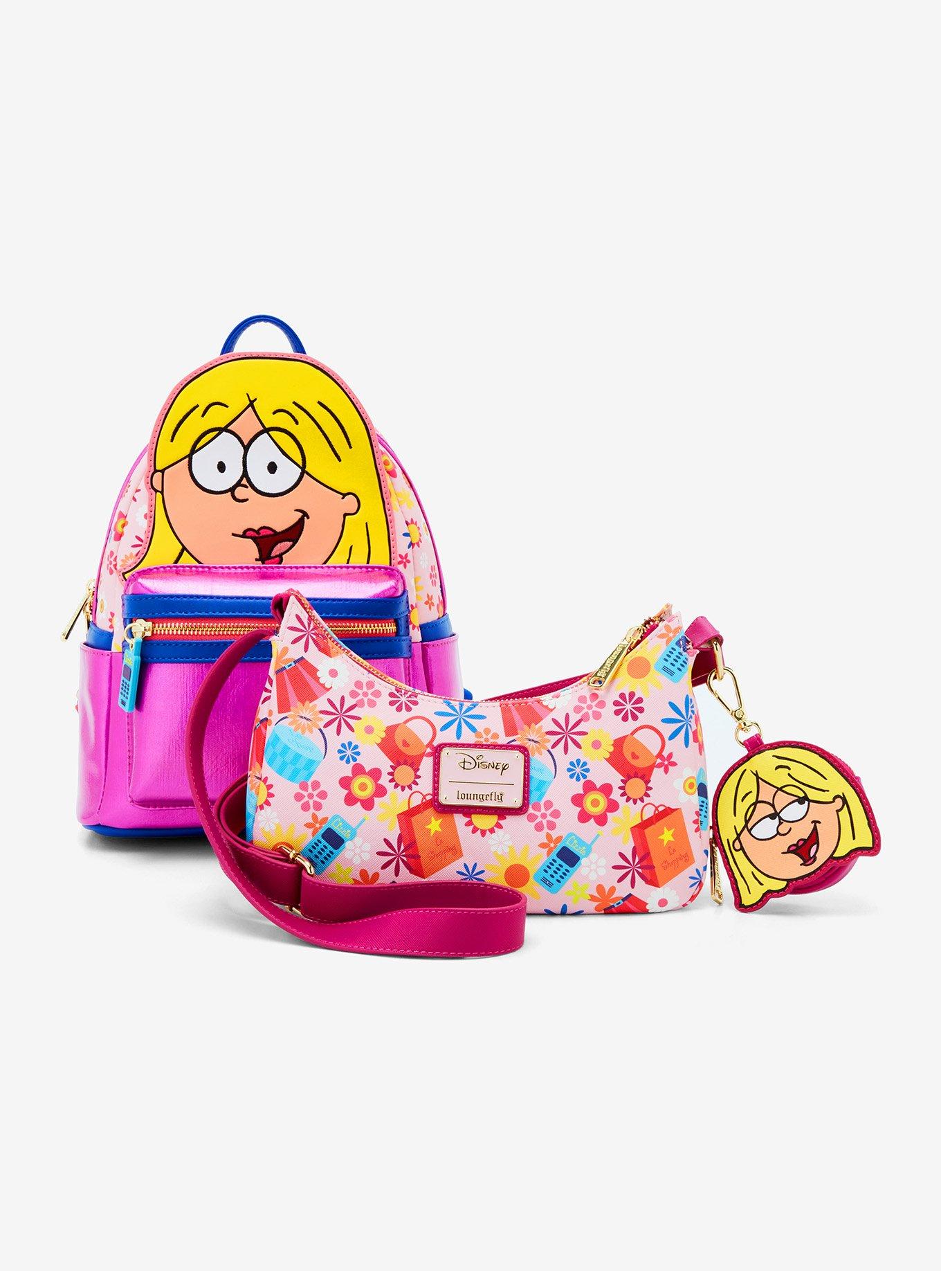 Loungefly Disney Lizzie McGuire Cartoon Lizzie Figural Mini Backpack, , alternate