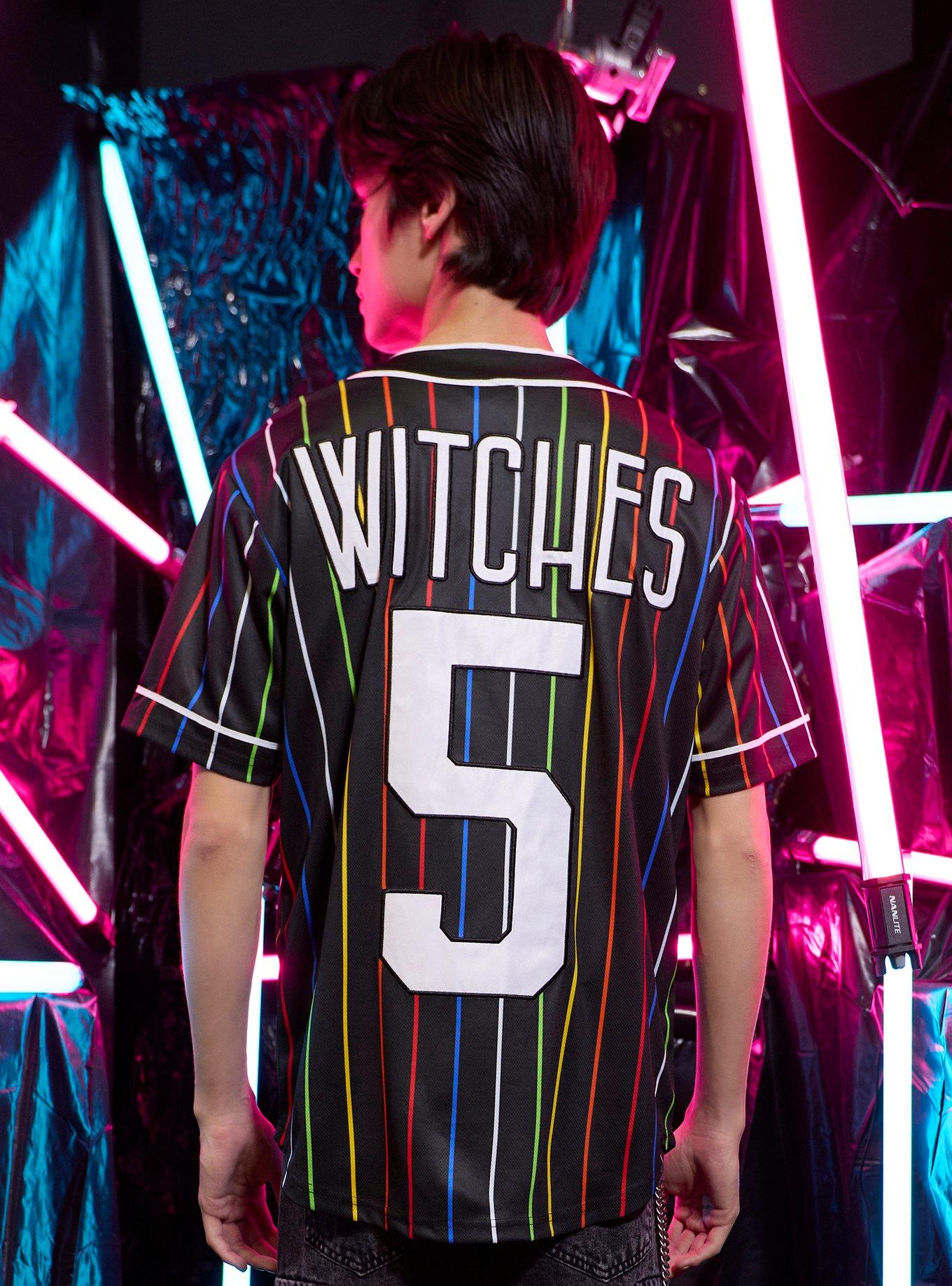 Pretty Guardian Sailor Moon Death Busters Witches 5 Baseball Jersey, MULTI, alternate