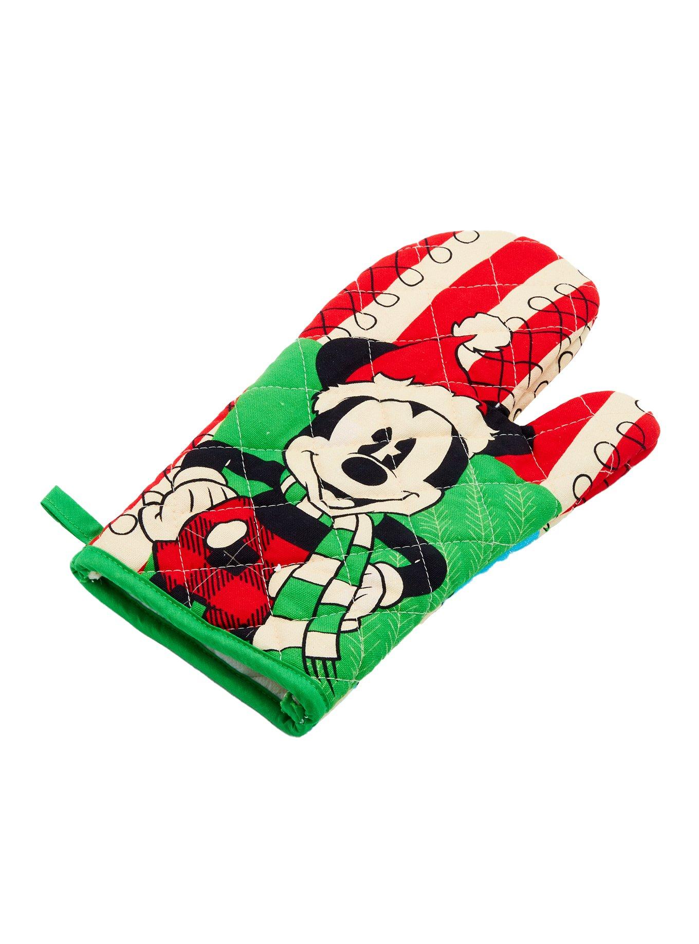 Disney Mickey & Minnie Mouse Holiday Oven Mitt, , alternate