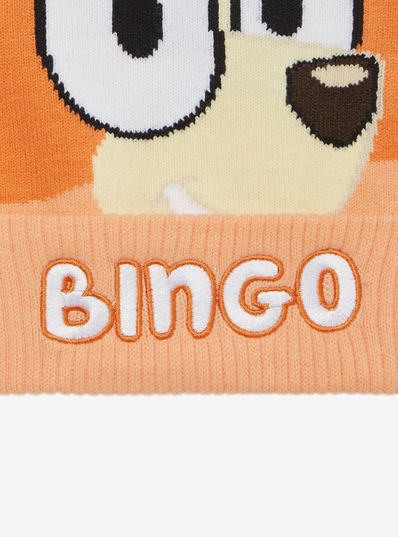 Bluey Bingo Figural Youth Beanie, , alternate