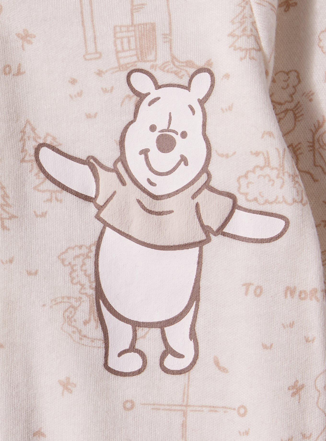 Disney Winnie the Pooh Hundred Acre Wood Map Infant One-Piece - BoxLunch Exclusive, MULTI, alternate