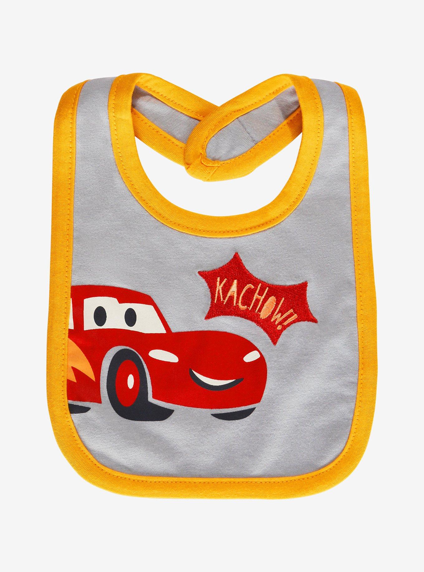 Disney Pixar Cars Lightning McQueen & Mater Chibi Bib Set, , alternate