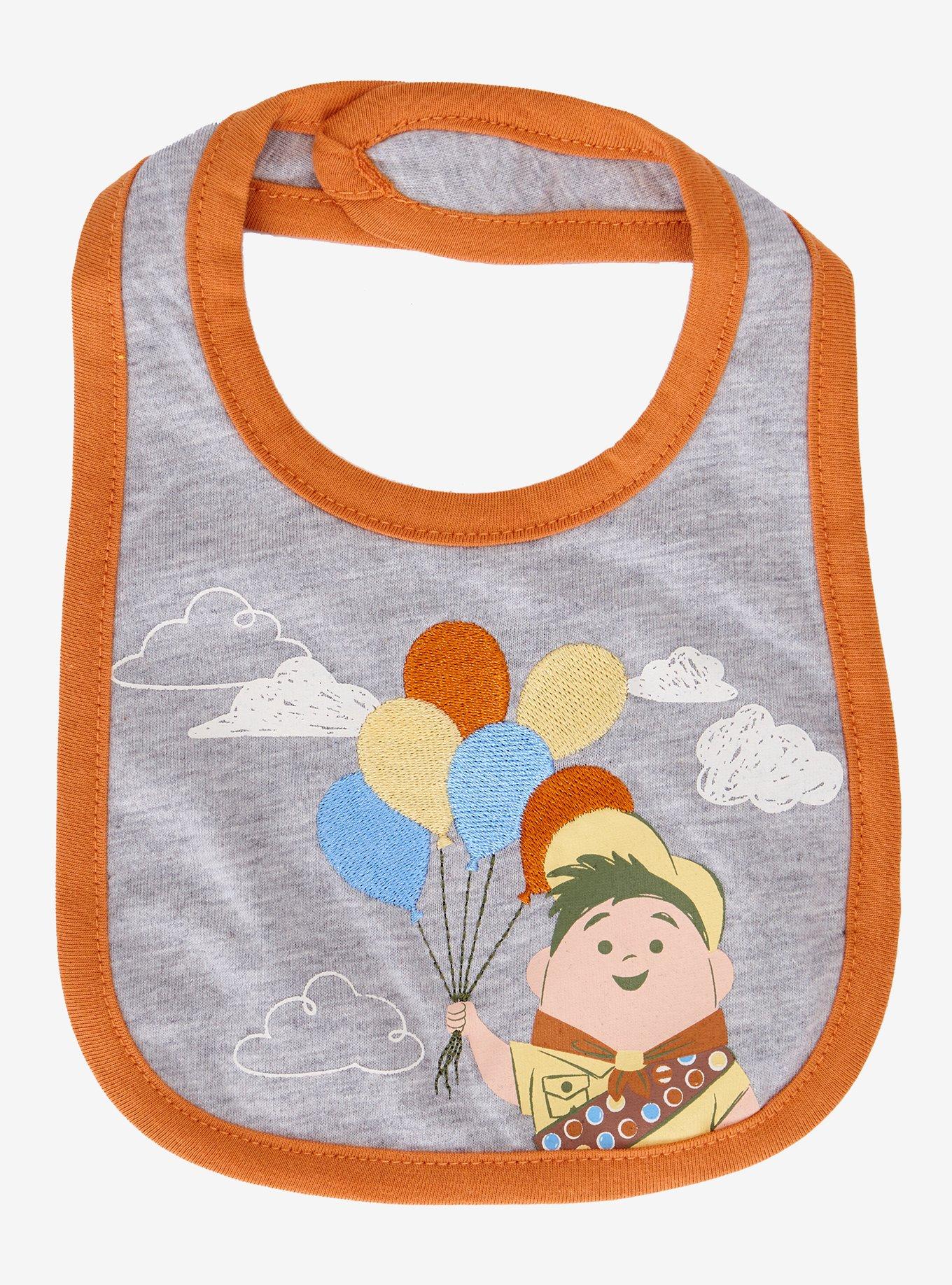 Disney Pixar Up Russell & Dug Bib Set, , alternate