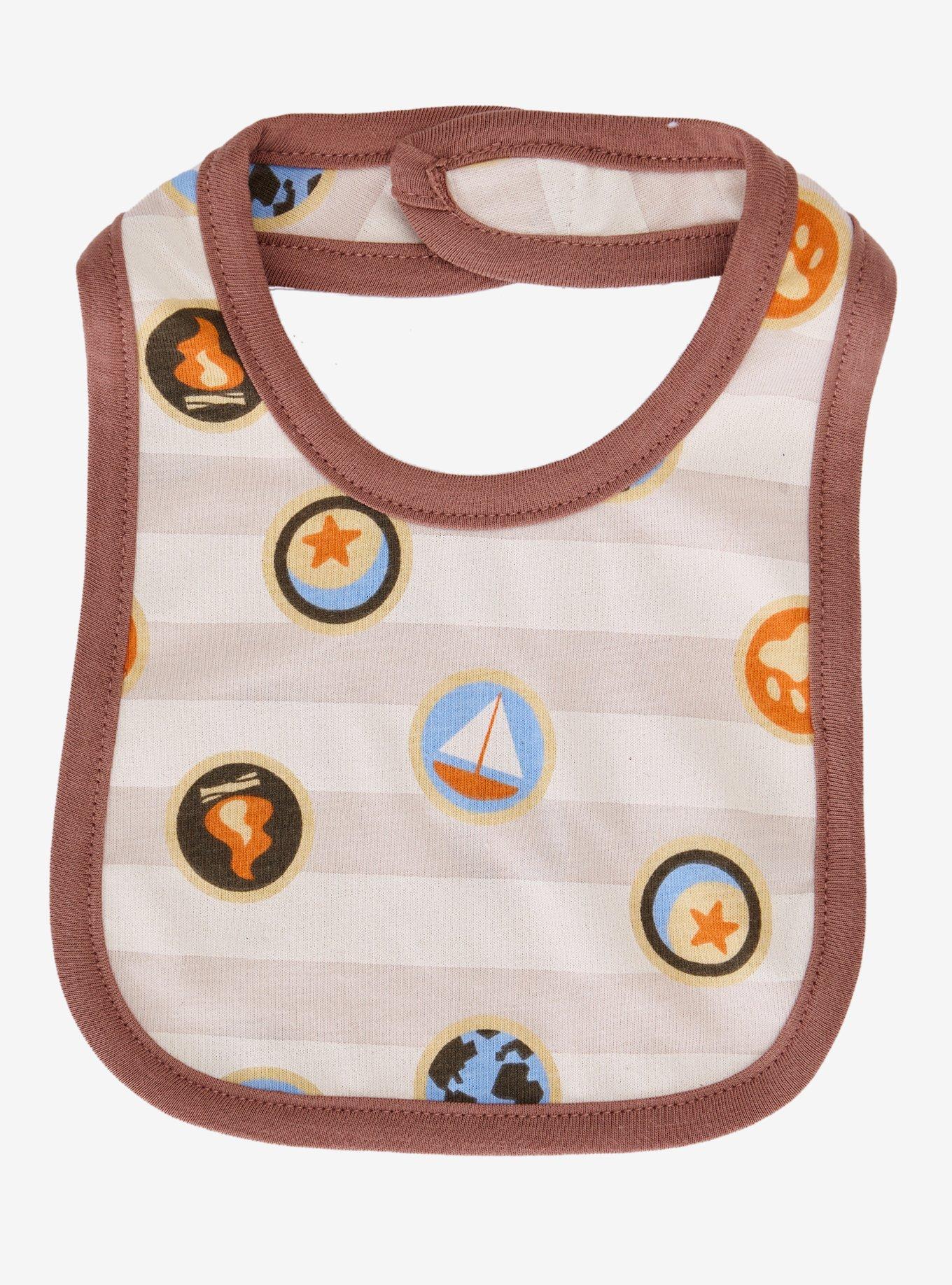 Disney Pixar Up Russell & Dug Bib Set, , alternate