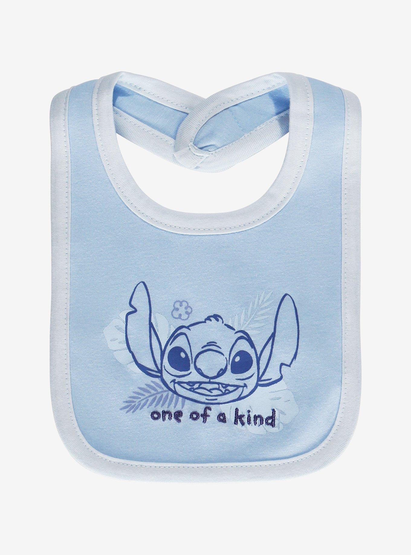 Disney Lilo & Stitch Angel & Stitch Blue Bib Set, , hi-res