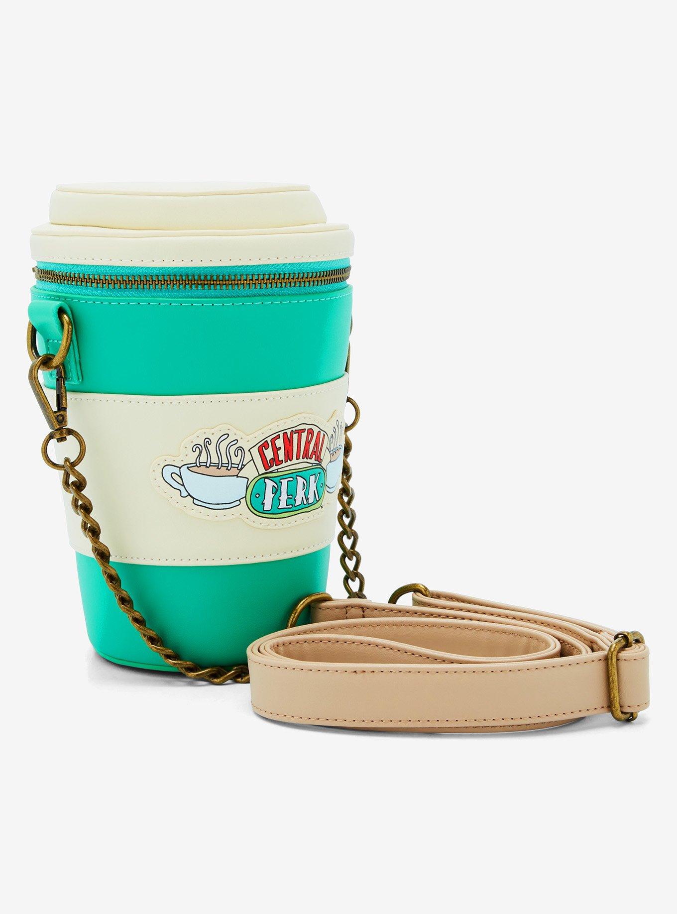 Loungefly Friends Central Perk Coffee Cup Figural Crossbody Bag, , hi-res