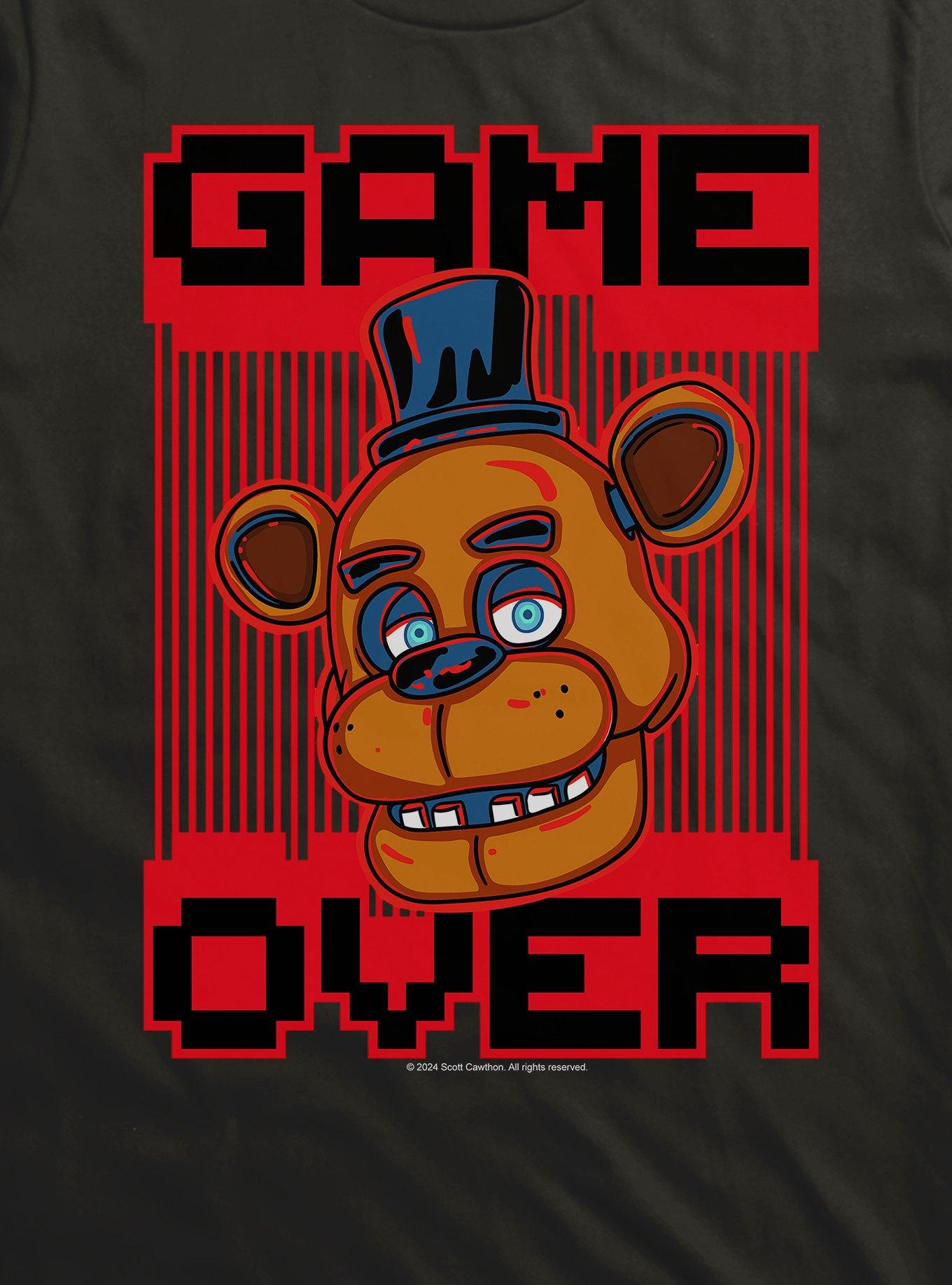 Five Nights At Freddy's Game Over T-Shirt, , hi-res