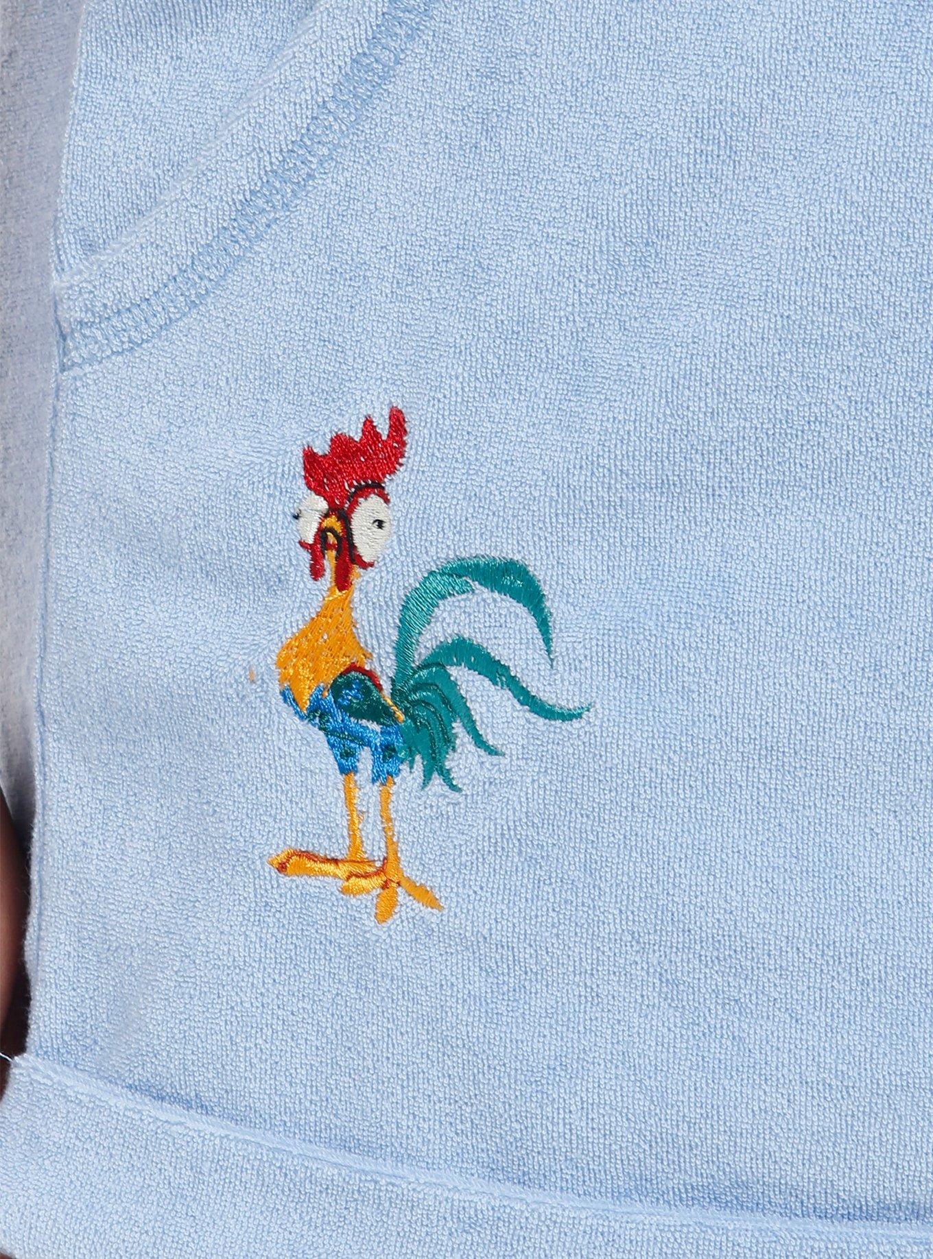Her Universe Disney Moana Pua & Heihei Girls Lounge Shorts Plus Size, LIGHT BLUE, alternate