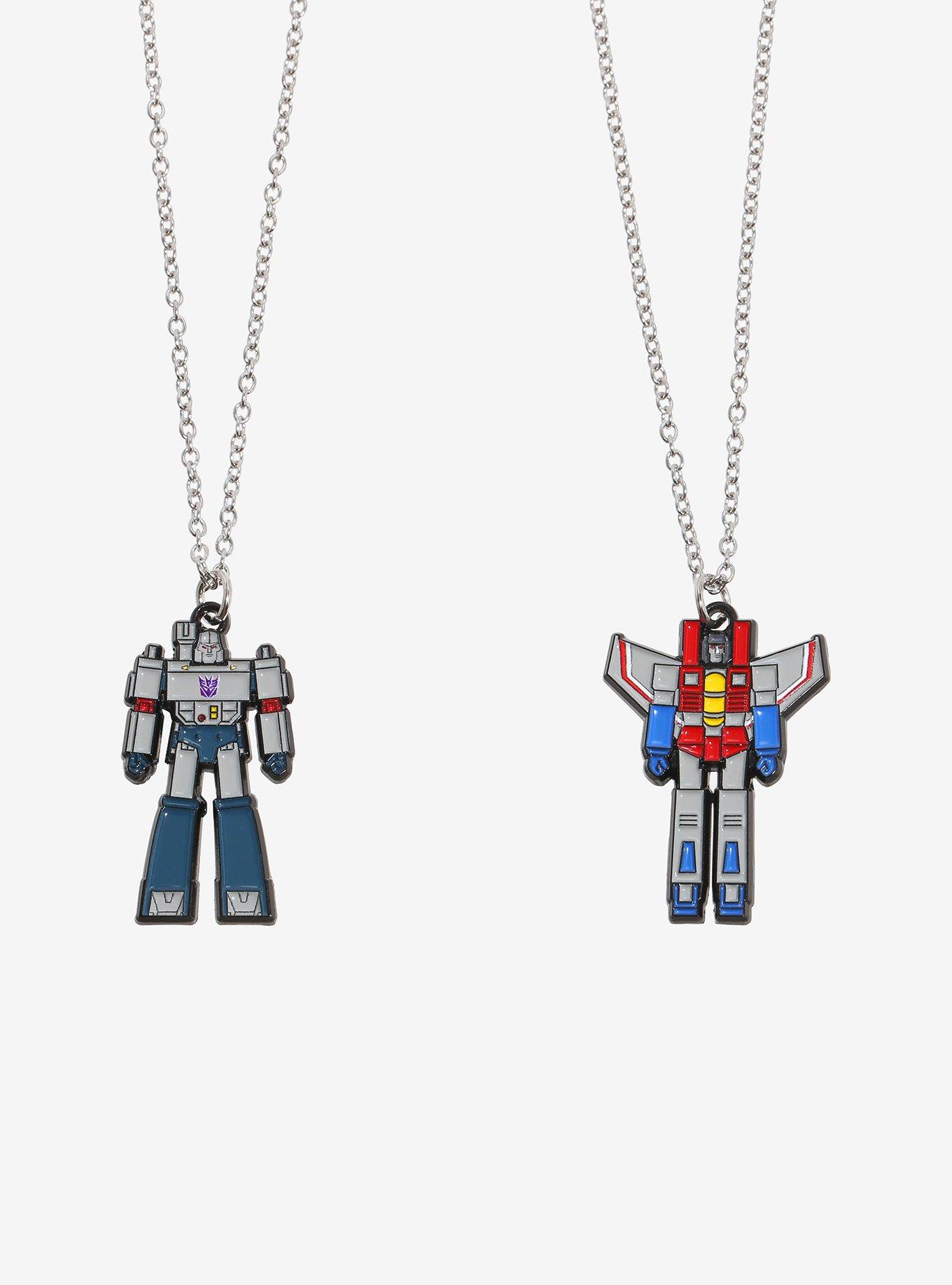 Transformers Megatron & Starscream Best Friend Necklace Set