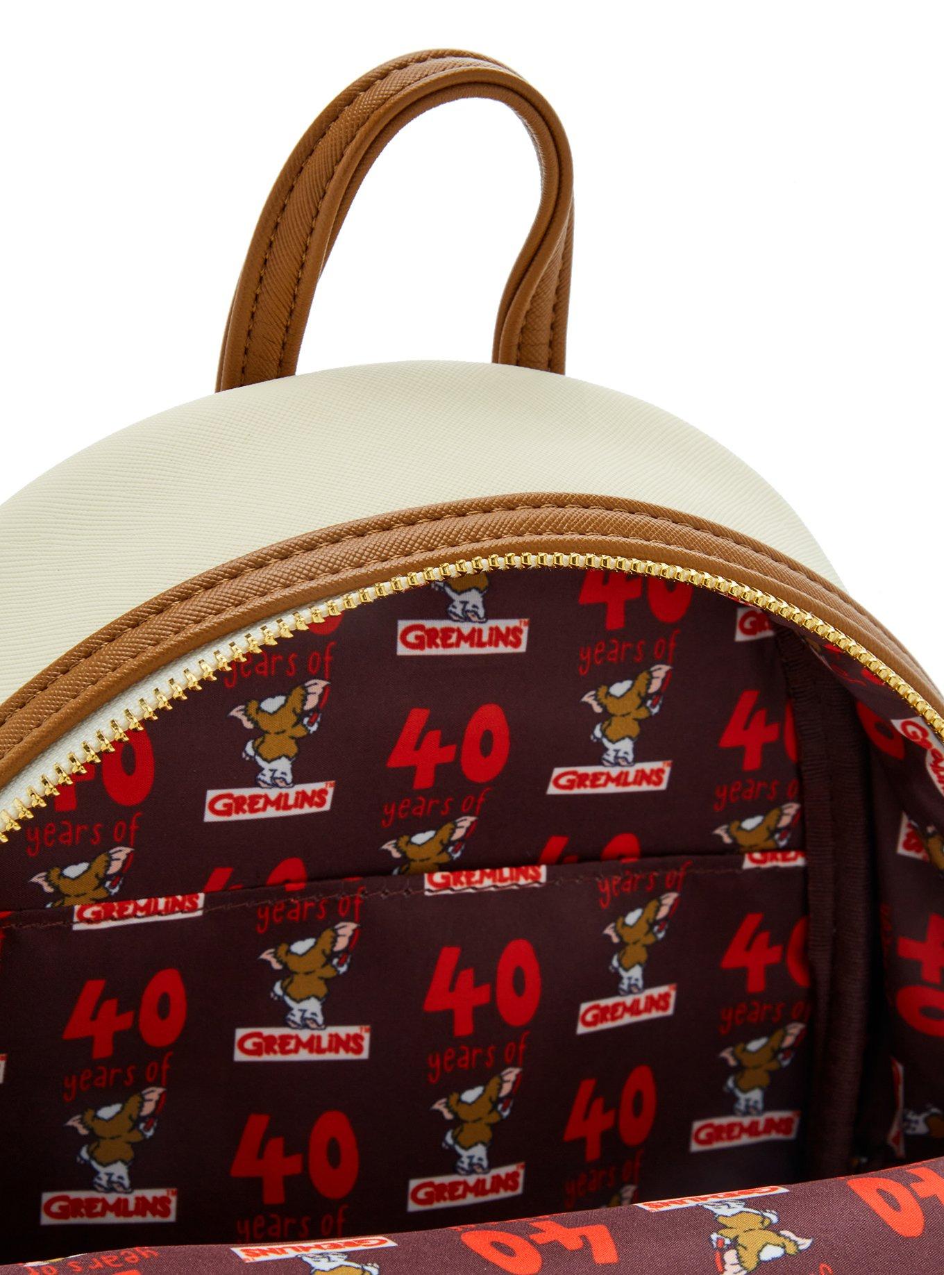 Loungefly Gremlins Gizmo 40th Anniversary Mini Backpack, , alternate