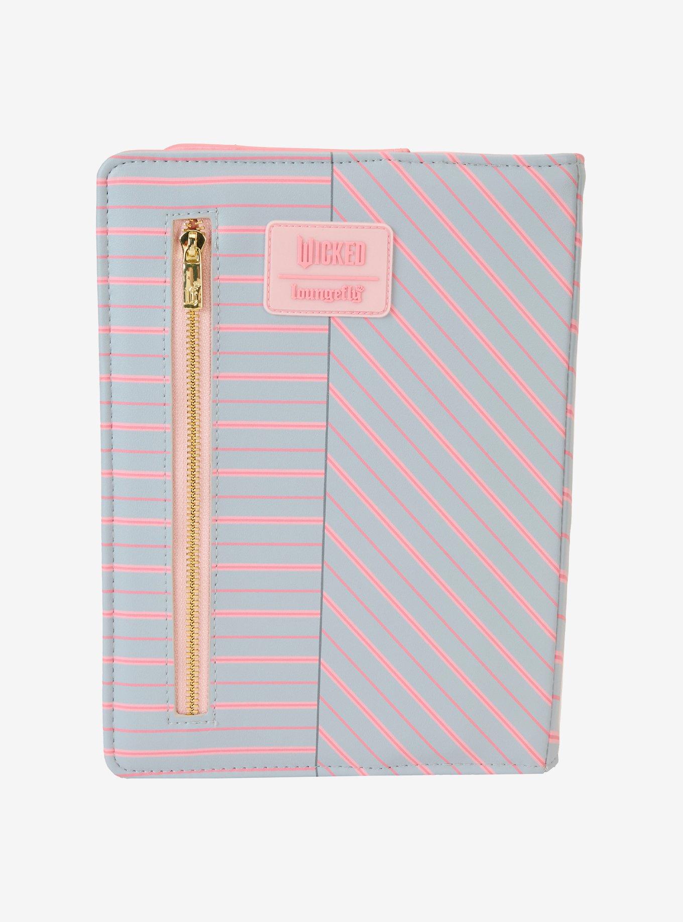 Loungefly Wicked Glinda Shiz University Uniform Refillable Stationery Journal, , hi-res