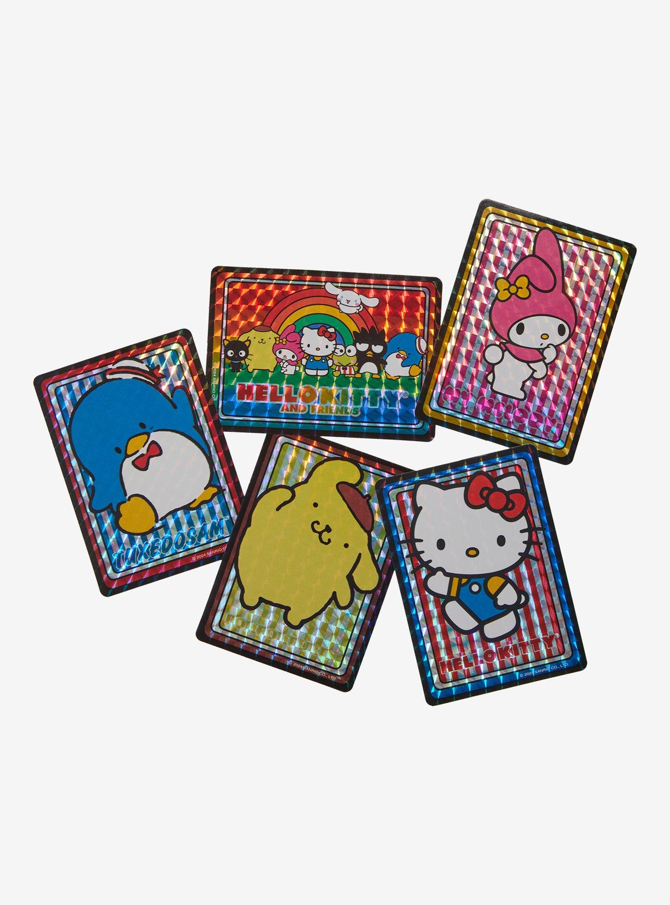 Sanrio Hello Kitty and Friends Holographic Trading Sticker Set, , alternate