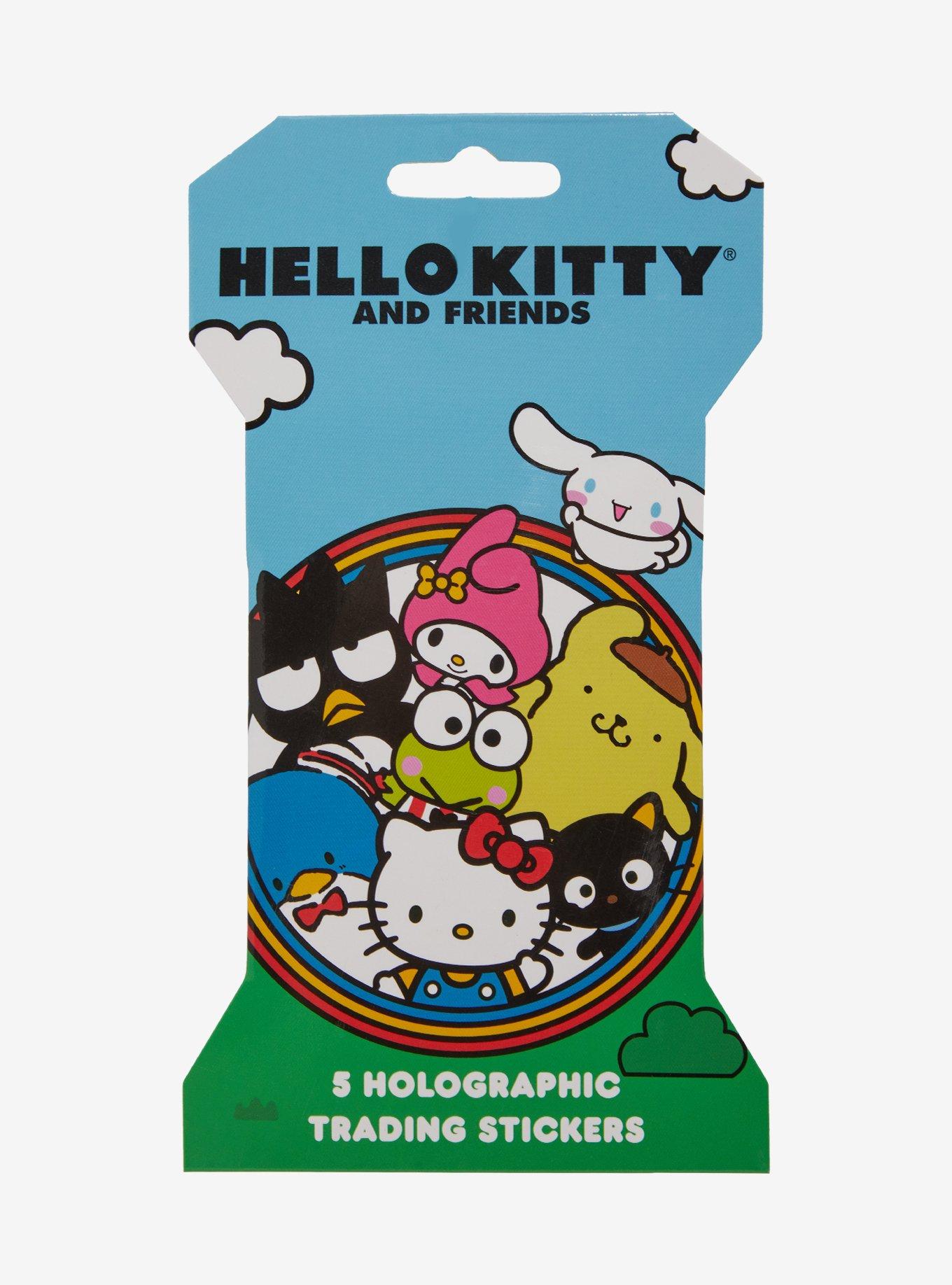 Sanrio Hello Kitty and Friends Holographic Trading Sticker Set, , alternate