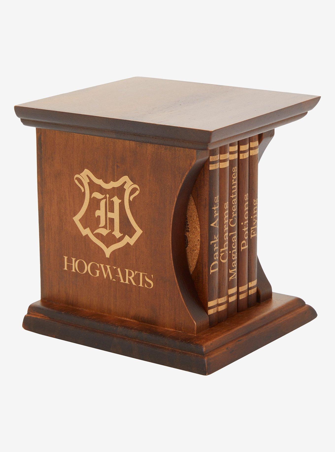 Harry Potter Hogwarts Bookshelf Coaster Set — BoxLunch Exclusive, , hi-res