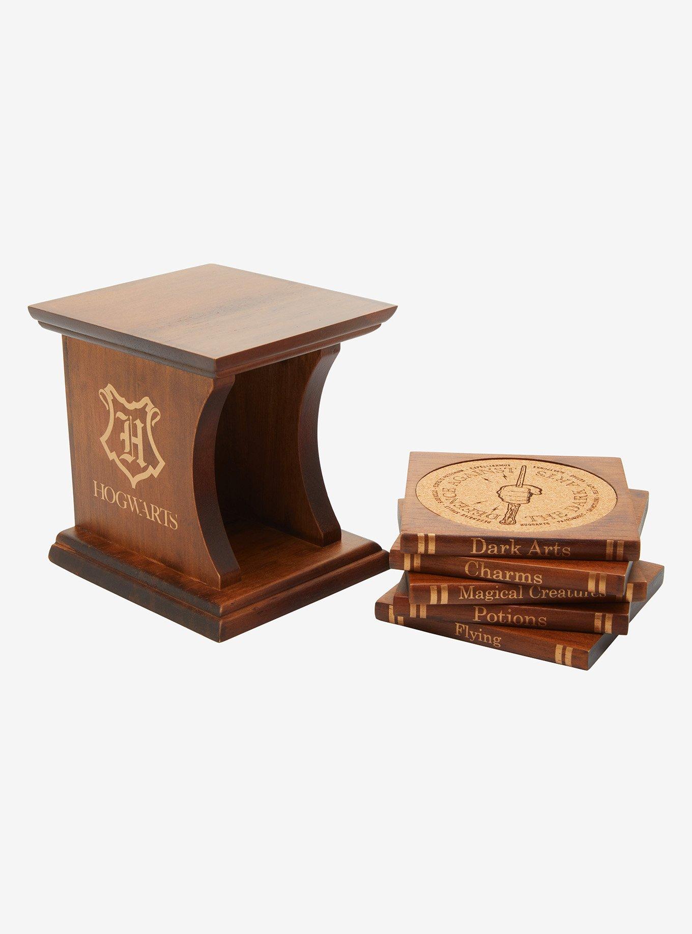 Harry Potter Hogwarts Bookshelf Coaster Set — BoxLunch Exclusive, , alternate