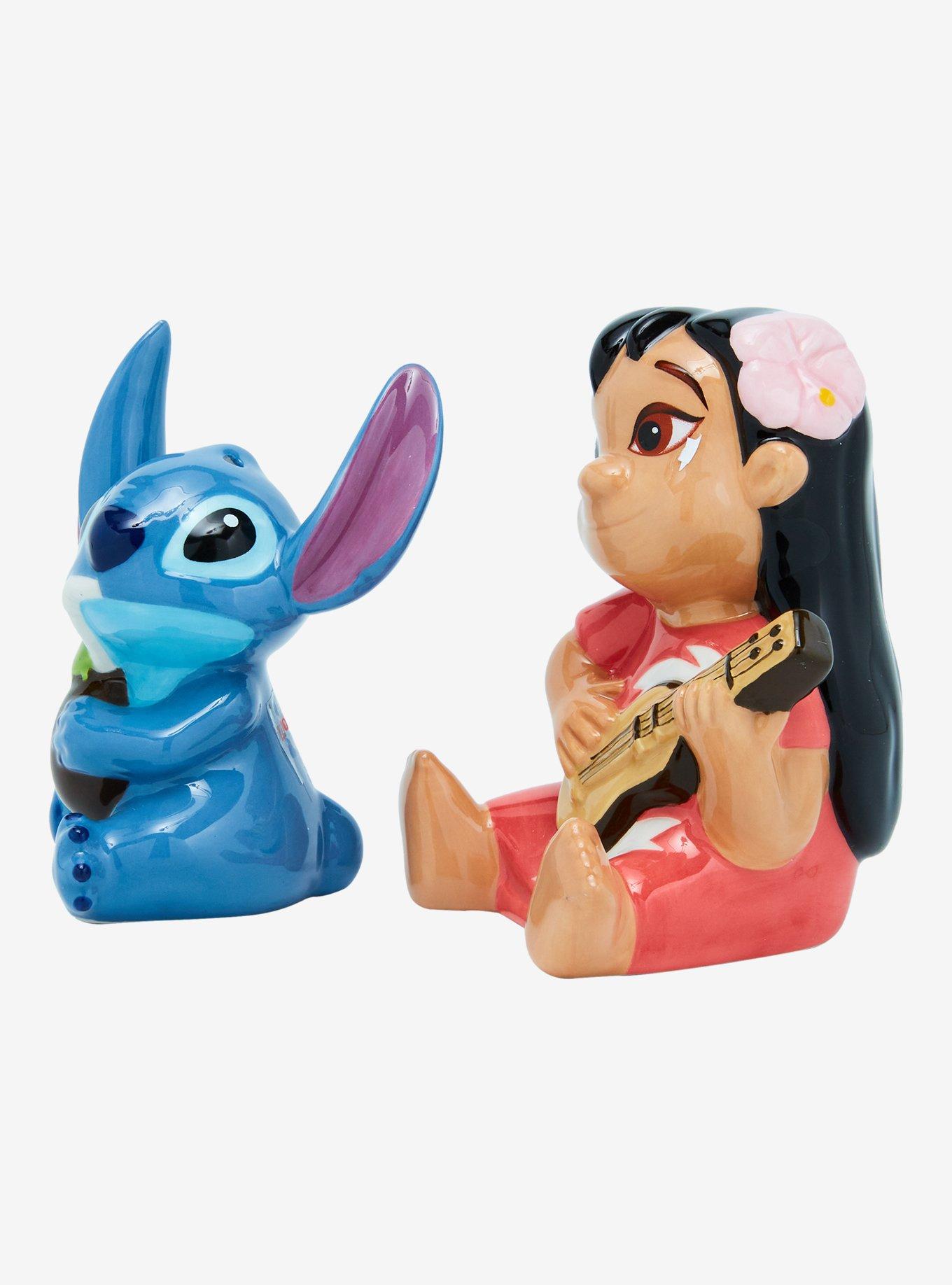 Disney Lilo & Stitch Figural Stitch & Lilo Salt and Pepper Shakers, , alternate