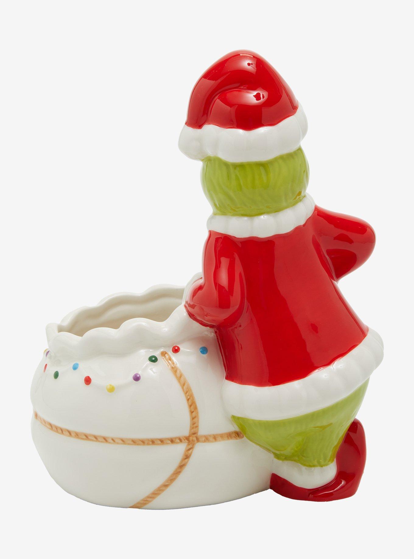 Dr. Seuss How the Grinch Stole Christmas Grinch Figural Candy Dish, , alternate