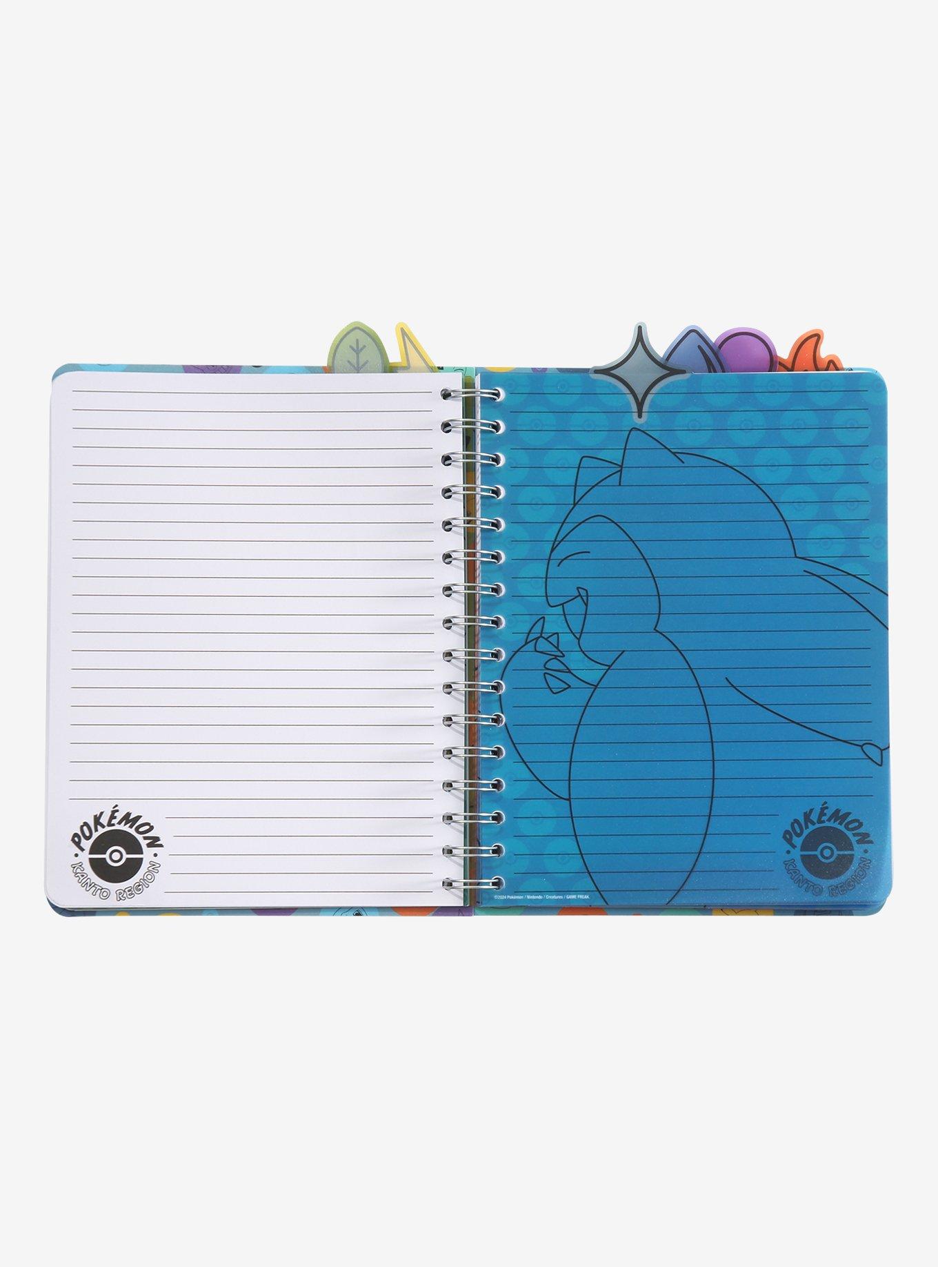 Pokémon Kanto Region Figural Tab Journal, , alternate