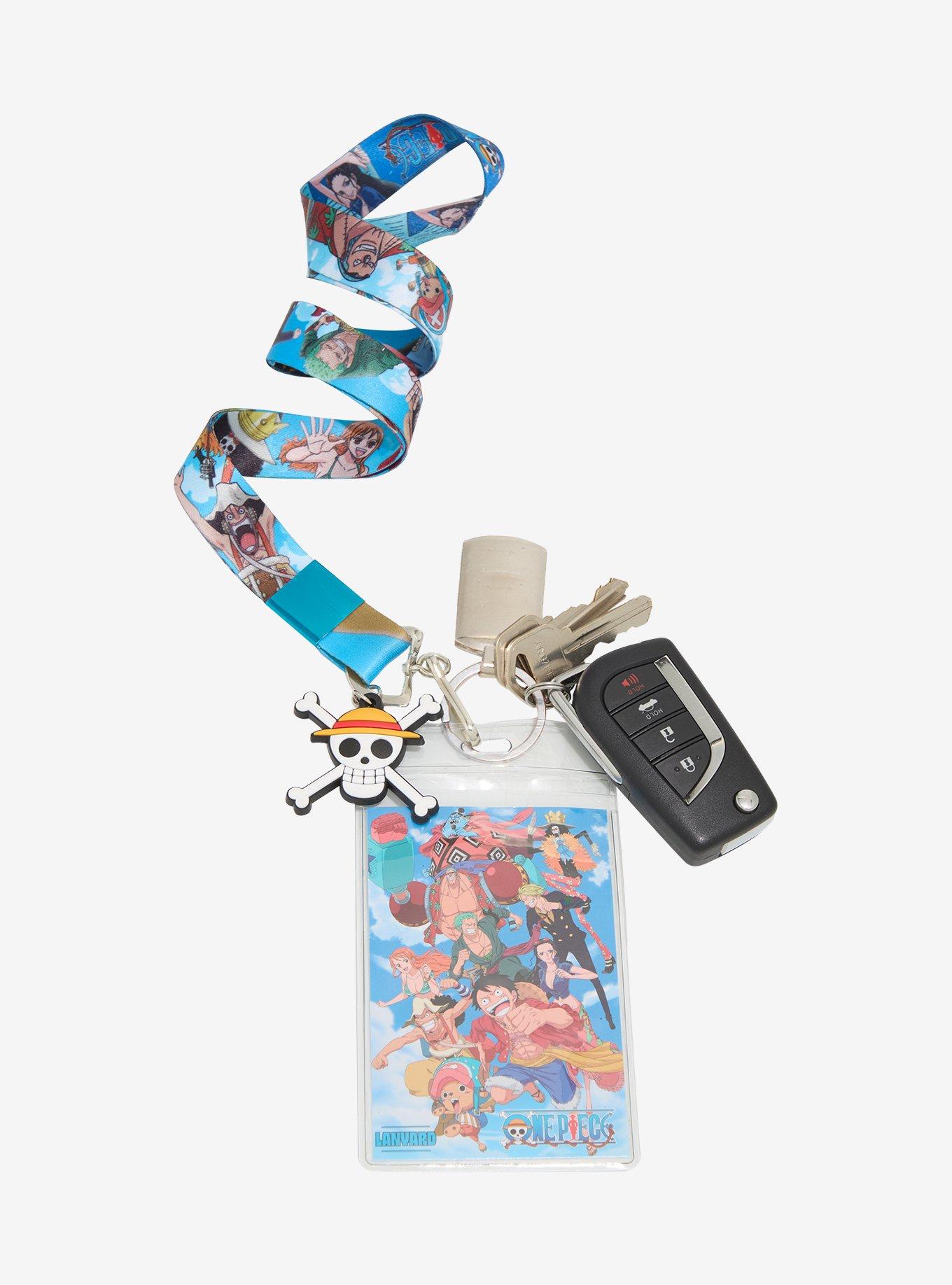 One Piece Group Picture Lanyard &mdash; BoxLunch Exclusive, , hi-res