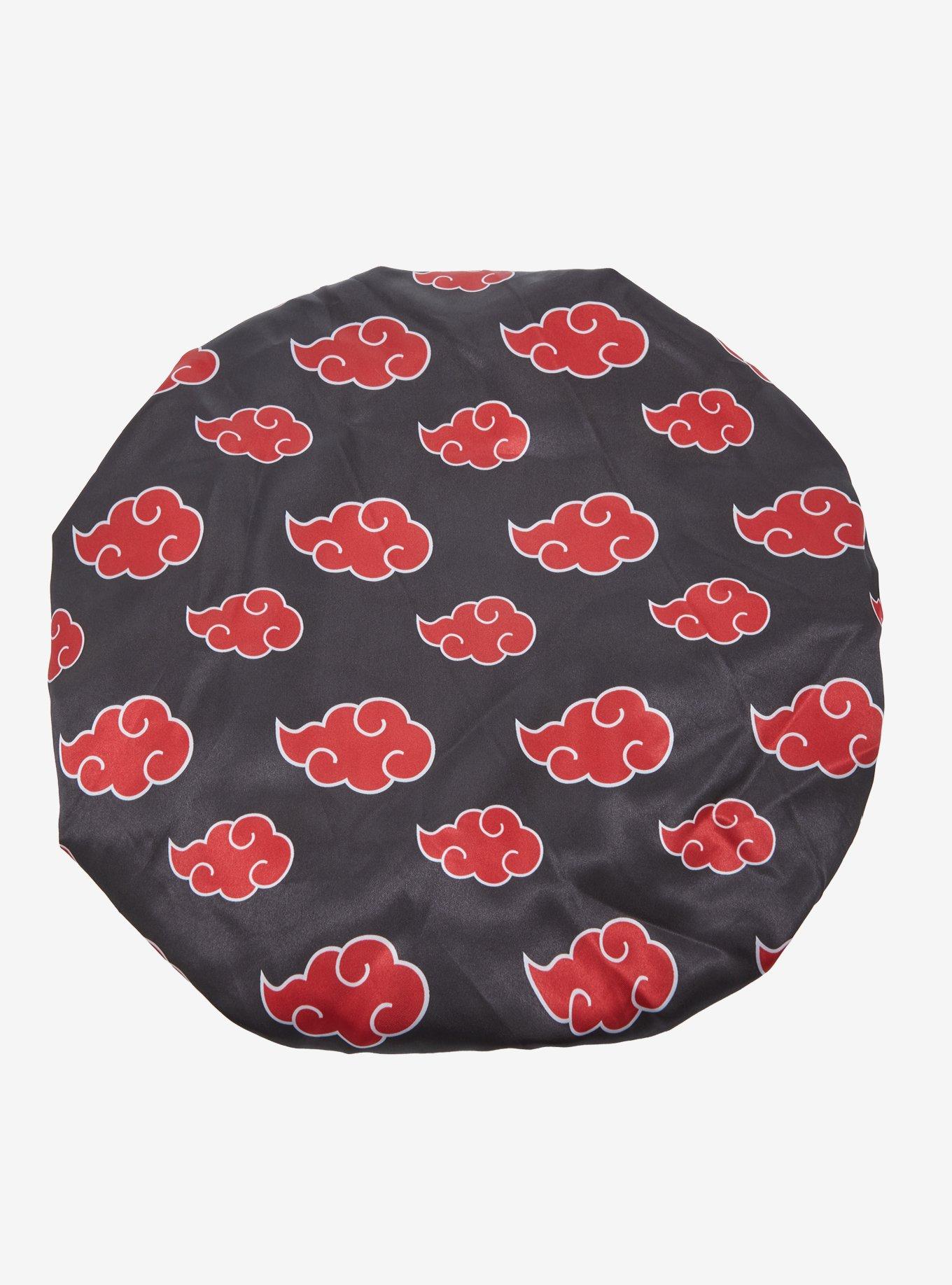 Naruto Shippuden Akatsuki Clouds Reversible Satin Bonnet - BoxLunch Exclusive, , alternate