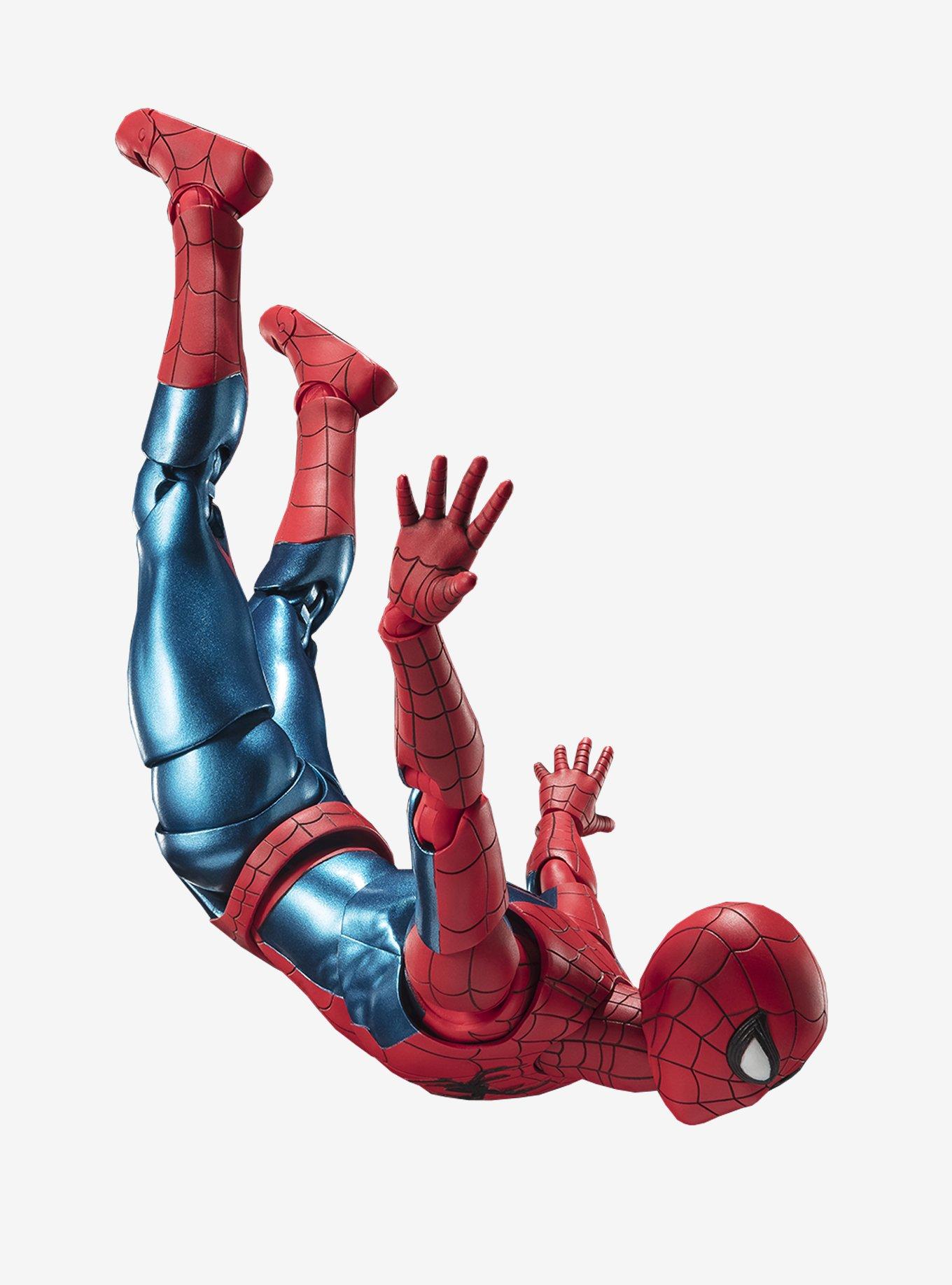 Bandai Spirits Marvel Spider-Man: No Way Home S.H.Figuarts Spider-Man (New Red & Blue Suit) Figure, , alternate