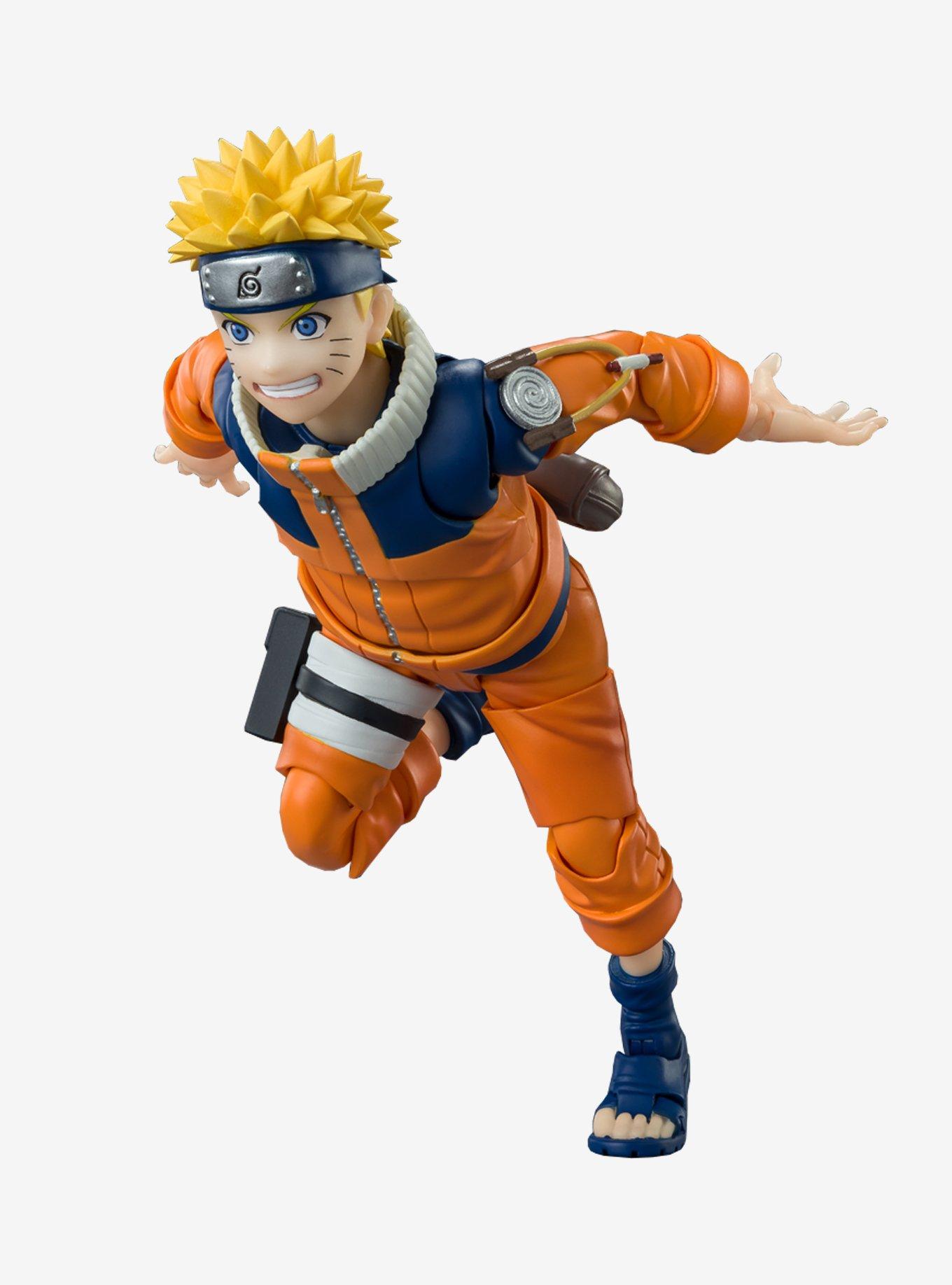 Bandai Spirits Naruto Shippuden S.H.Figuarts Naruto Uzumaki (The No. 1 Most Unpredictable Ninja) Figure