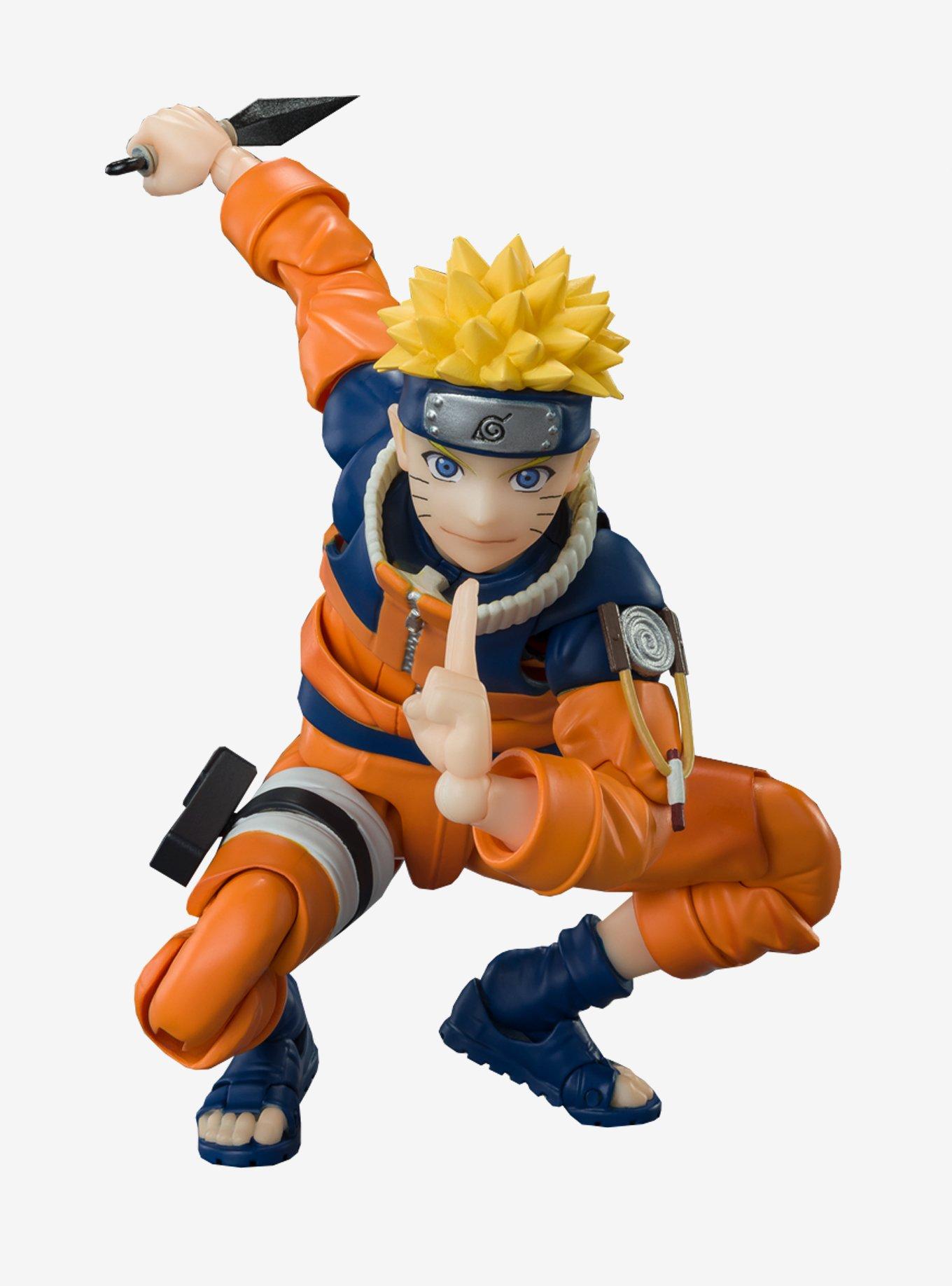 Bandai Spirits Naruto Shippuden S.H.Figuarts Naruto Uzumaki (The No. 1 Most Unpredictable Ninja) Figure