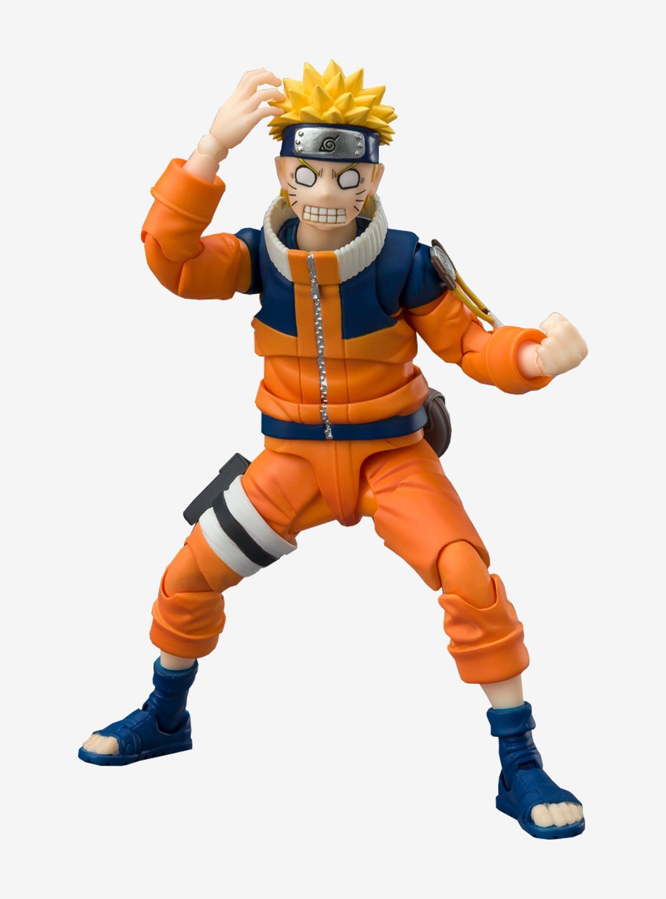 Bandai Spirits Naruto Shippuden S.H.Figuarts Naruto Uzumaki (The No. 1 Most Unpredictable Ninja) Figure, , alternate