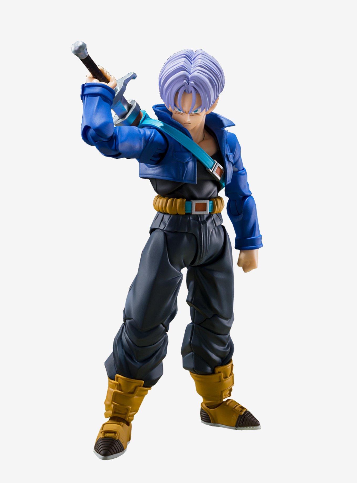 Bandai Spirits Dragon Ball Z S.H.Figuarts Super Saiyan Trunks (Boy From the Future) Figure, , alternate