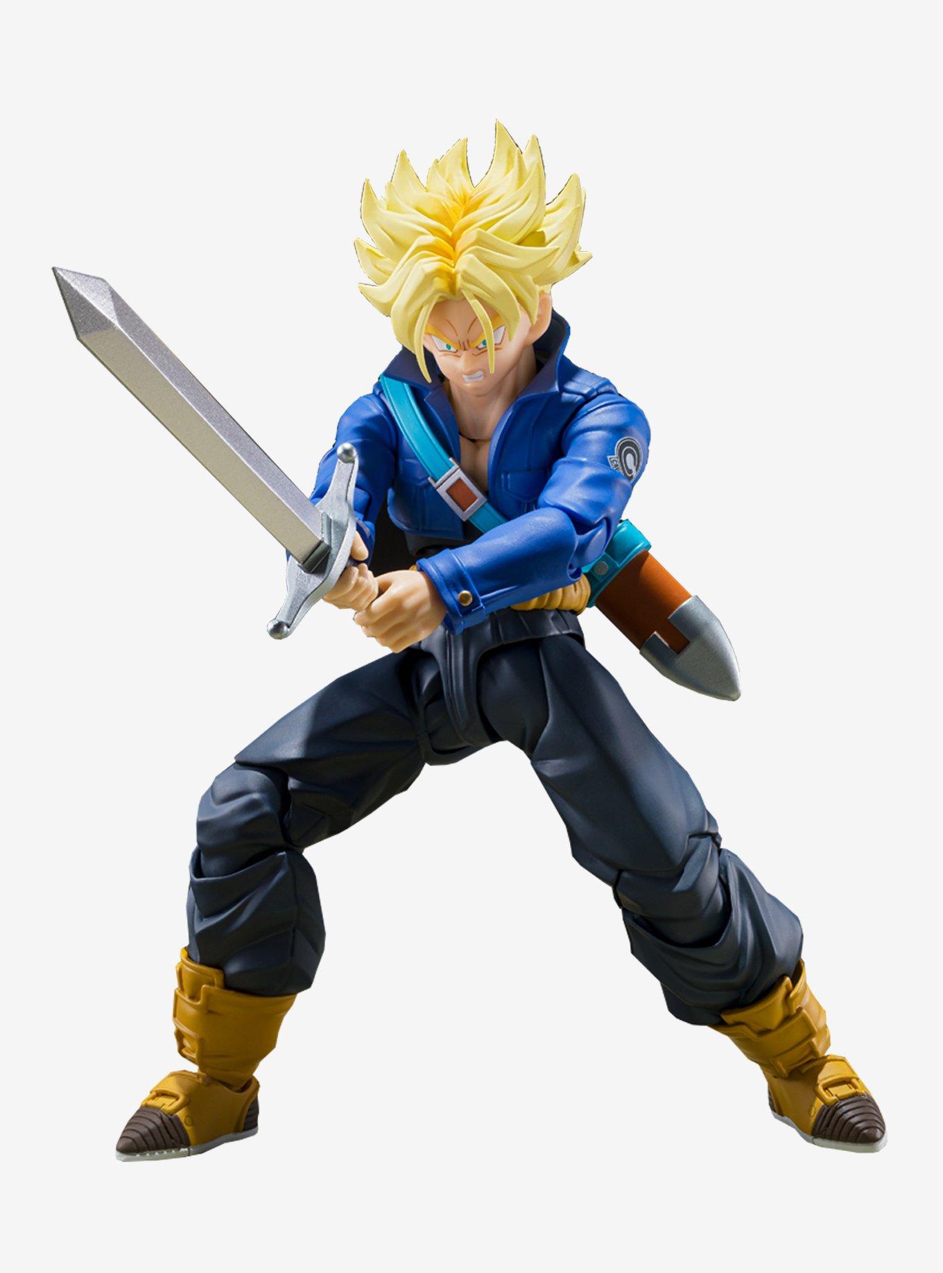 Bandai Spirits Dragon Ball Z S.H.Figuarts Super Saiyan Trunks (Boy From the Future) Figure