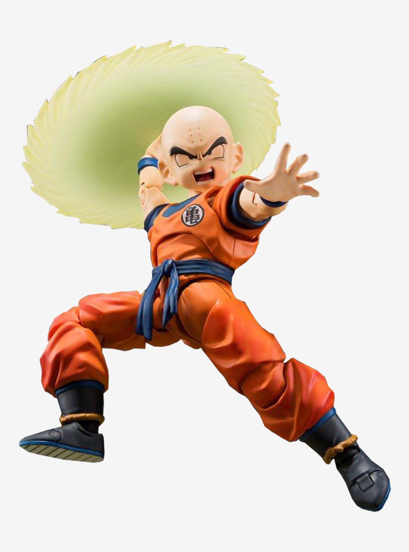 Bandai Spirits Dragon Ball Z S.H.Figuarts Krillin Figure (Earth's Strongest Man), , hi-res