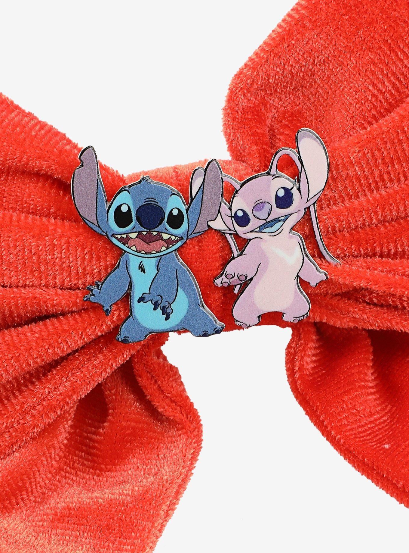 Disney Stitch & Angel Hair Bow Set, , alternate