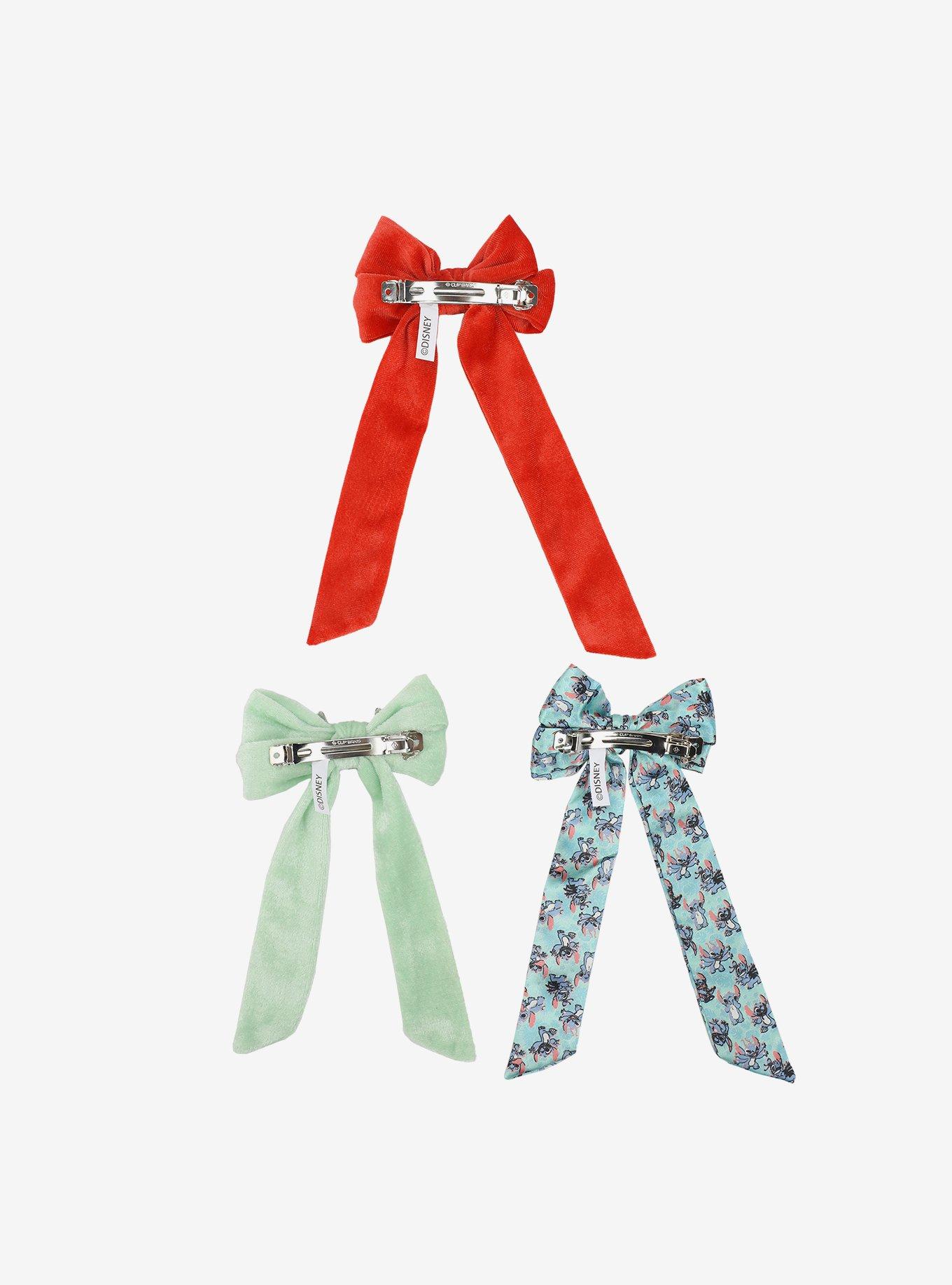 Disney Stitch & Angel Hair Bow Set, , alternate