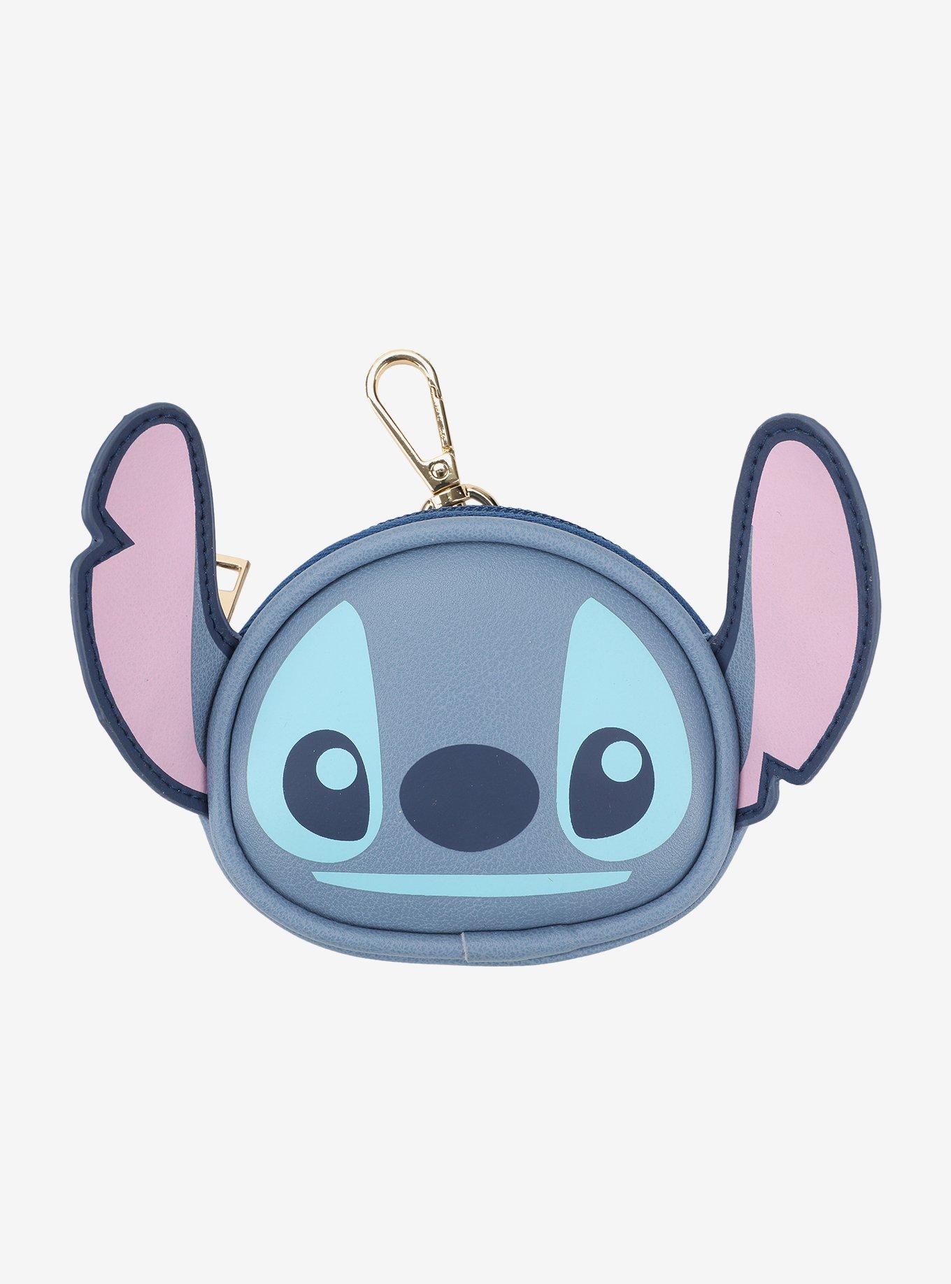 Disney Stitch Face Crossbody Bag With Coin Purse, , alternate