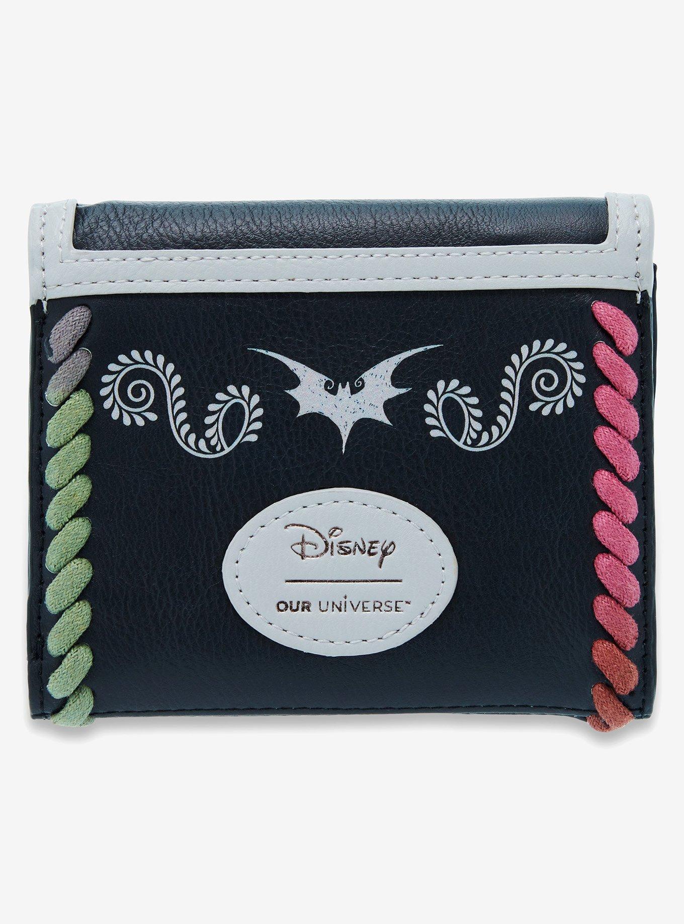 Our Universe Disney The Nightmare Before Christmas Jack & Sally Western Patterned Small Wallet, , alternate