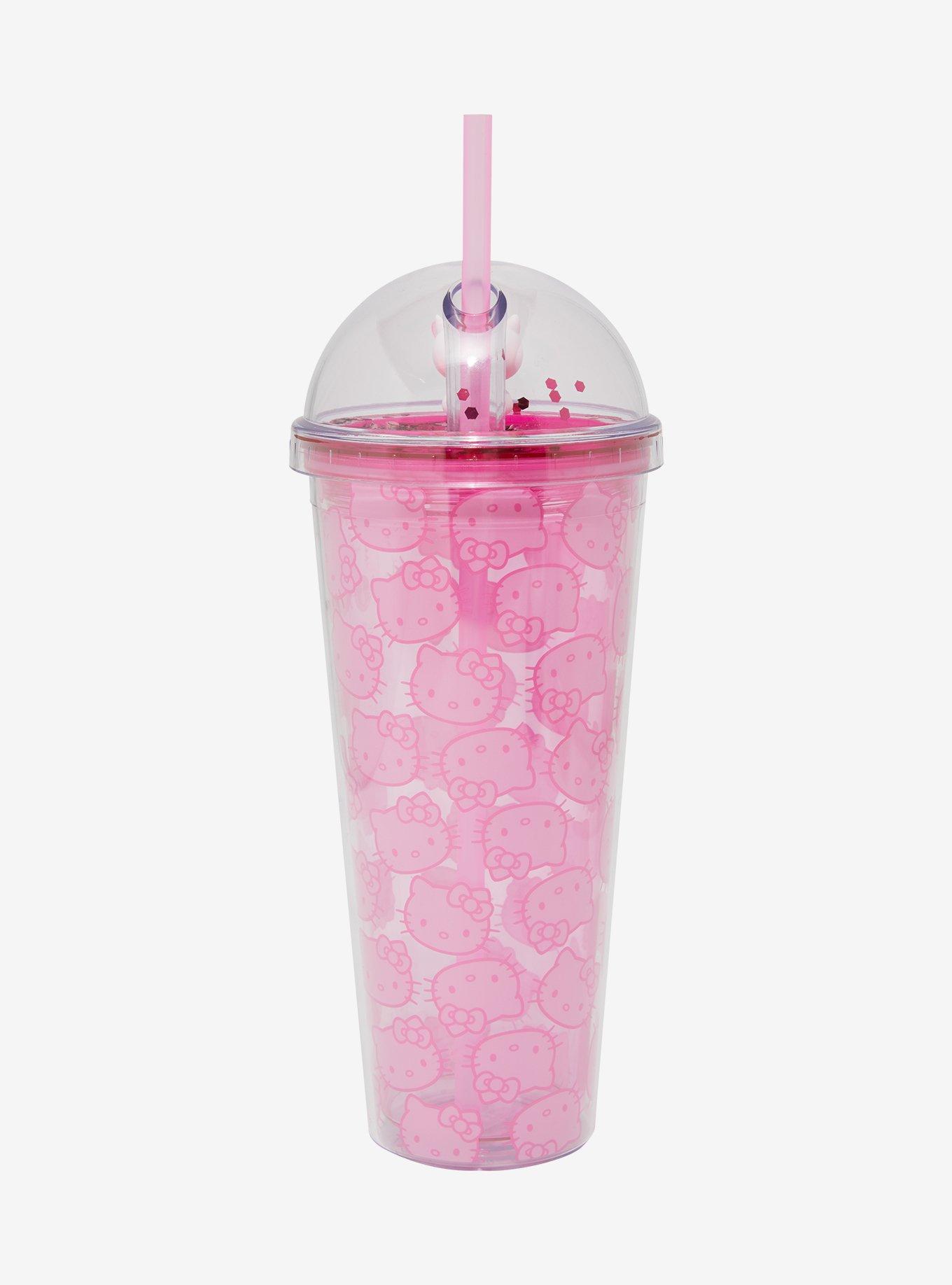 Sanrio Hello Kitty Confetti Dome Lid Carnival Cup - BoxLunch Exclusive, , hi-res