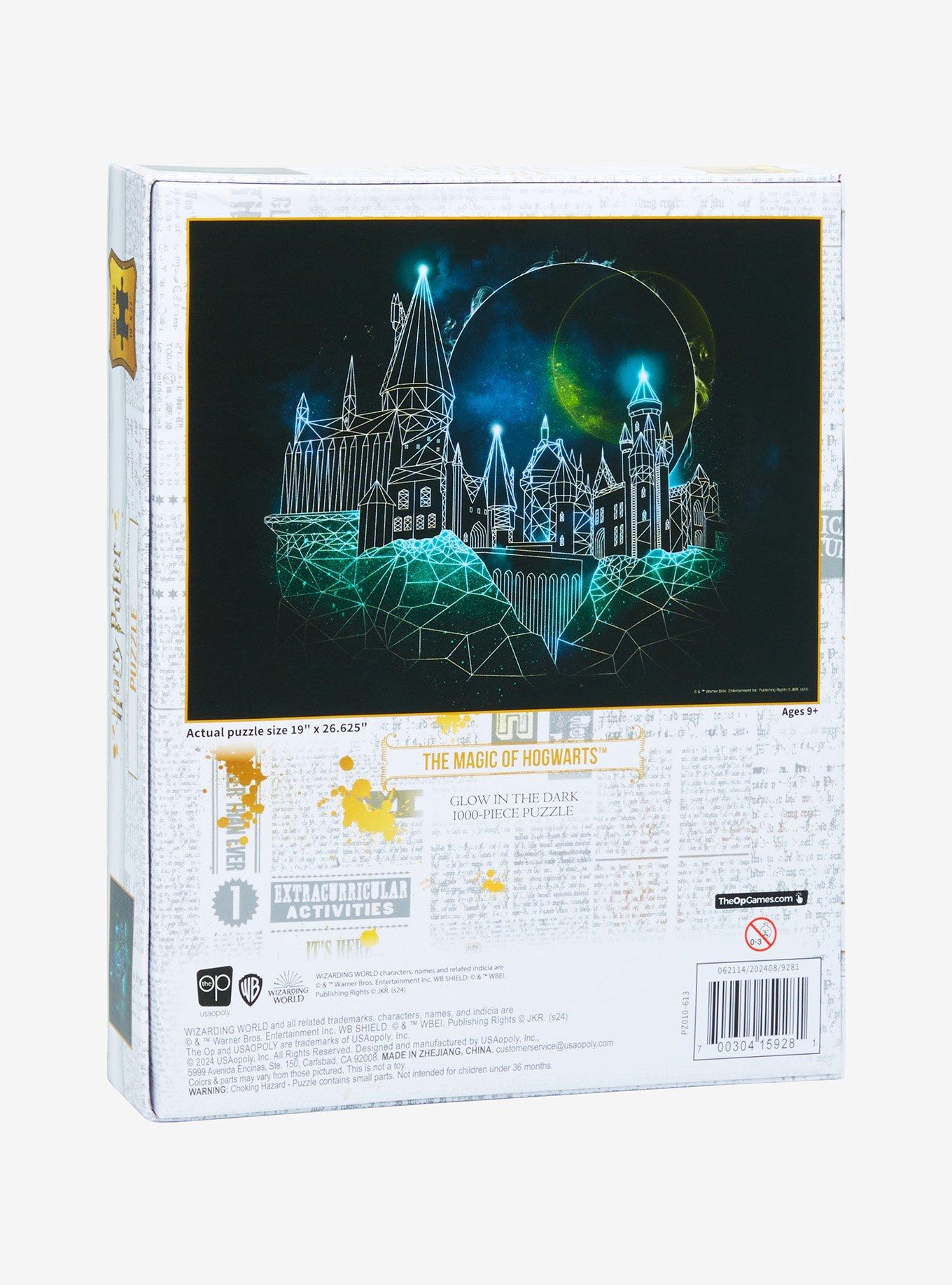 Harry Potter Hogwarts Castle Glow-in-the-Dark 1000-Piece Puzzle - BoxLunch Exclusive, , alternate