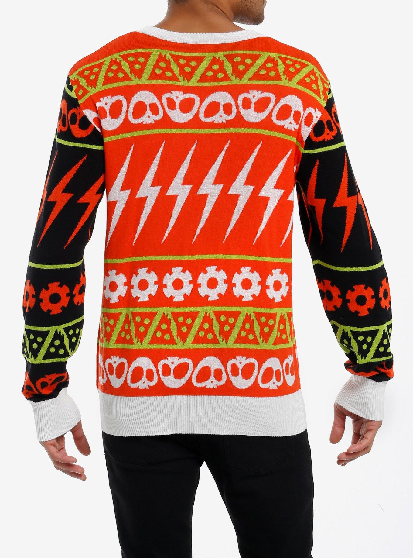Invader Zim GIR Reindeer Holiday Sweater, MULTI, alternate