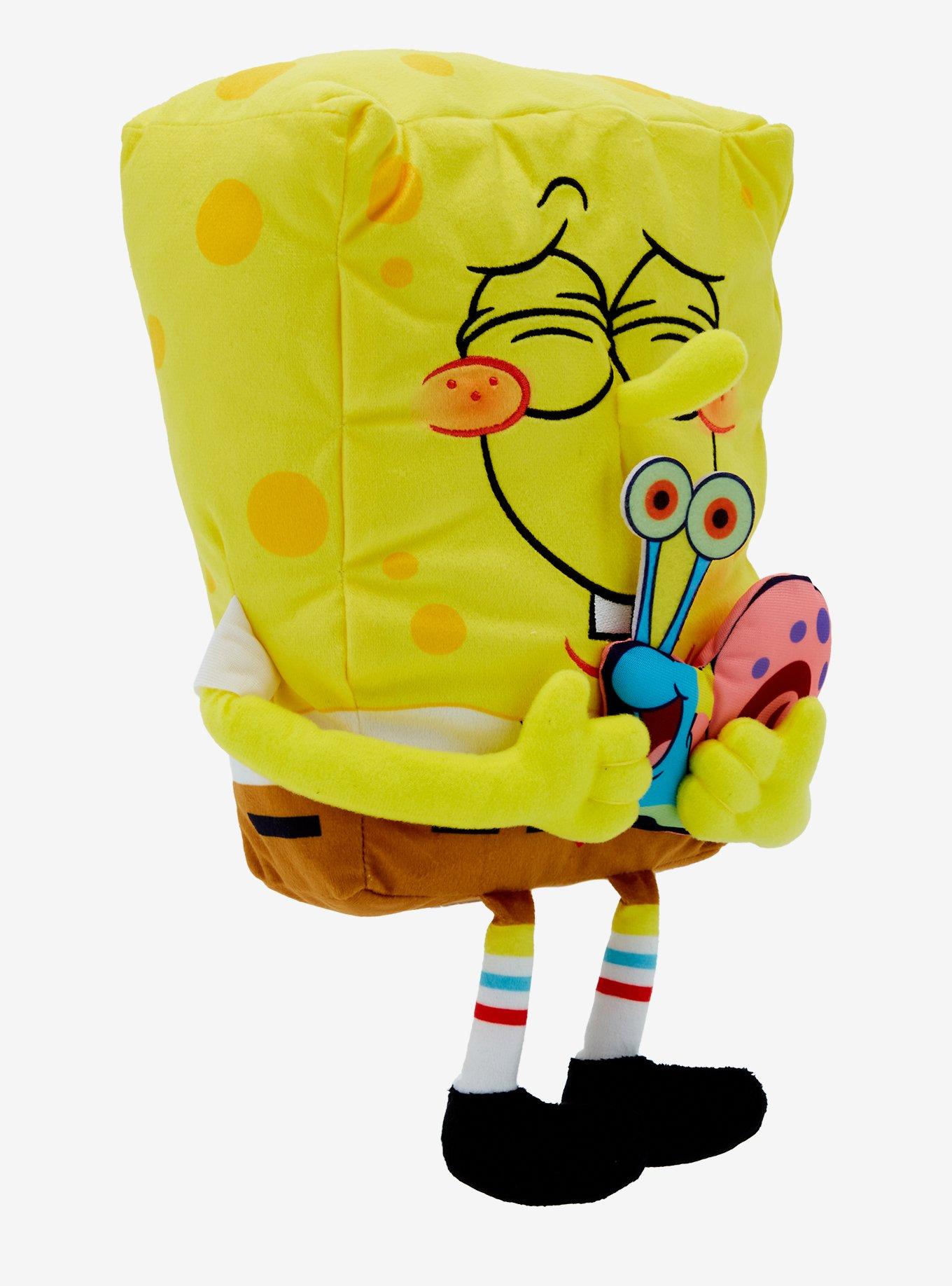 SpongeBob SquarePants SpongeBob Hugging Gary 10 Inch Plush, , hi-res