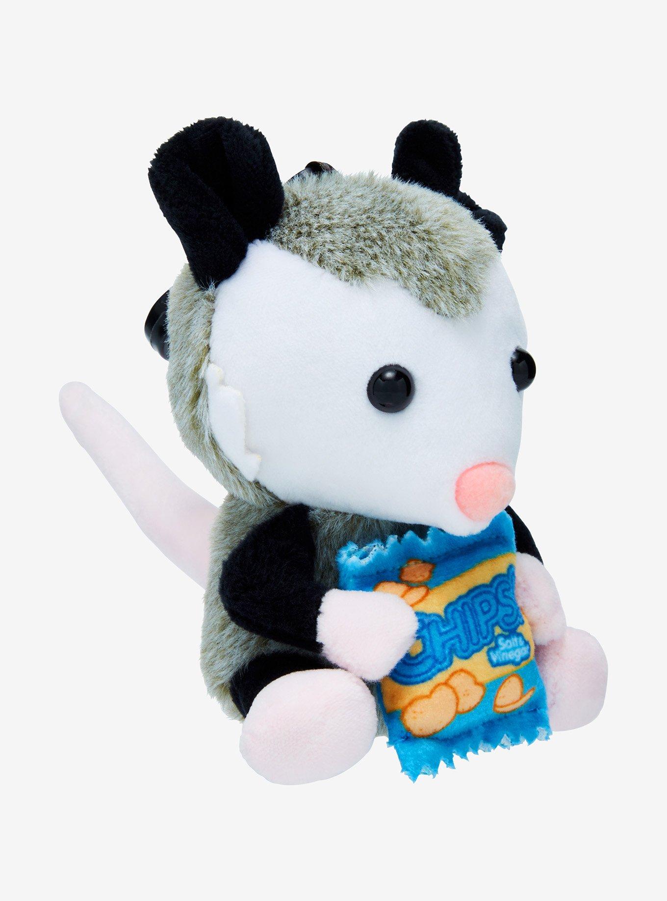 Possum with Chips Plush Keychain, , hi-res