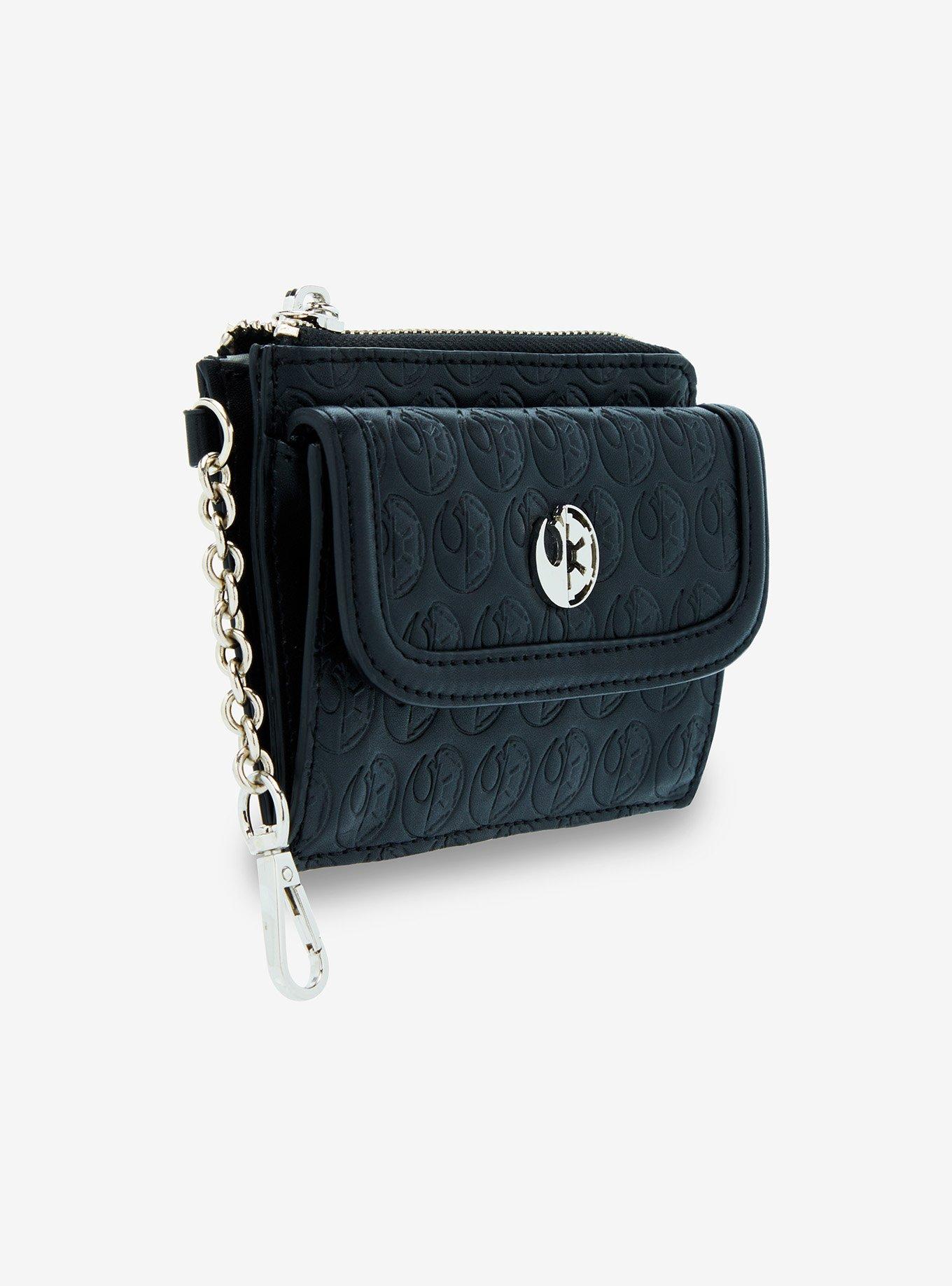 Her Universe Star Wars Rebel & Imperial Split Logo Wallet Her Universe Exclusive, , alternate