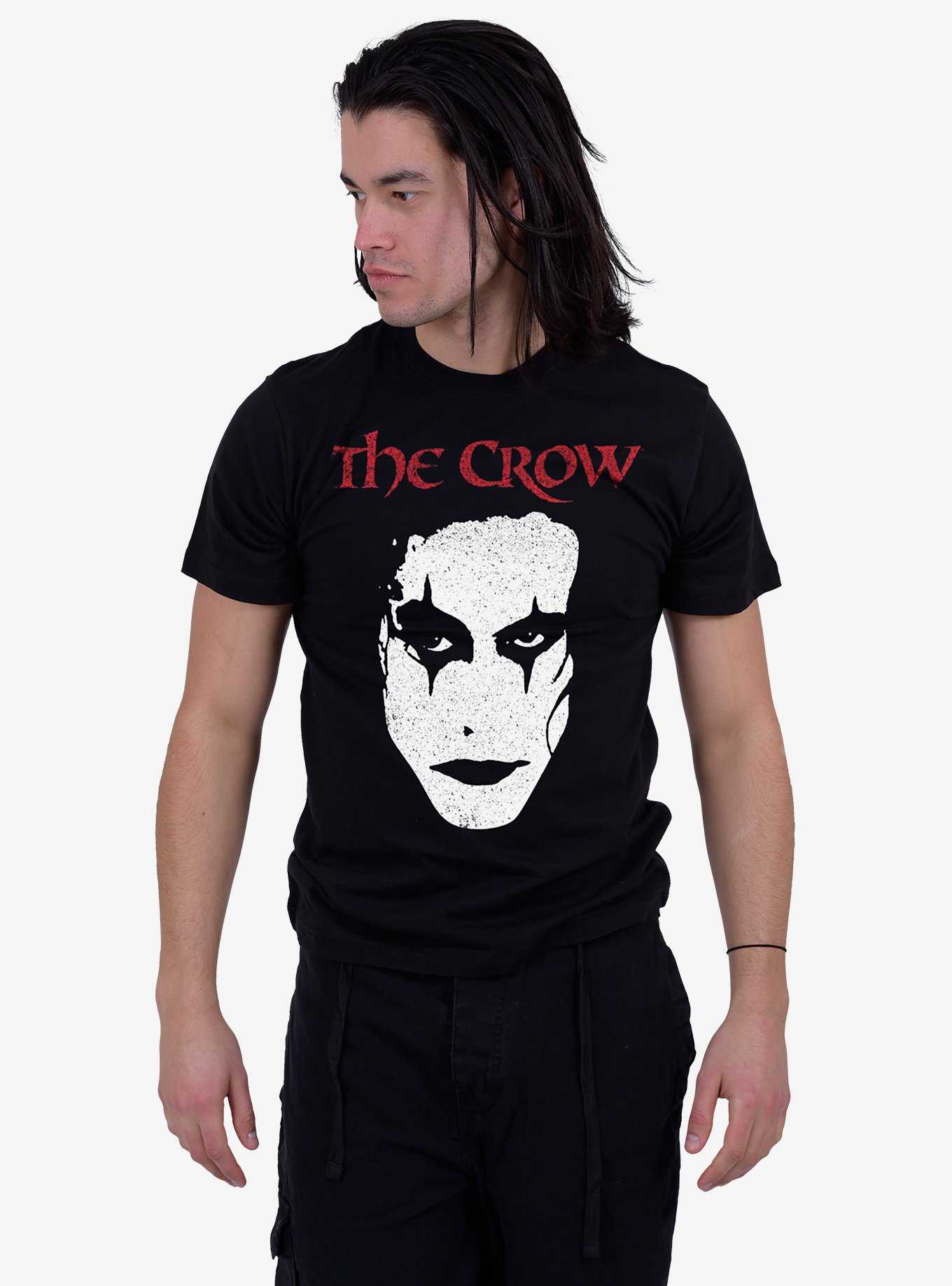 The Crow Face Front Print T-Shirt, , hi-res