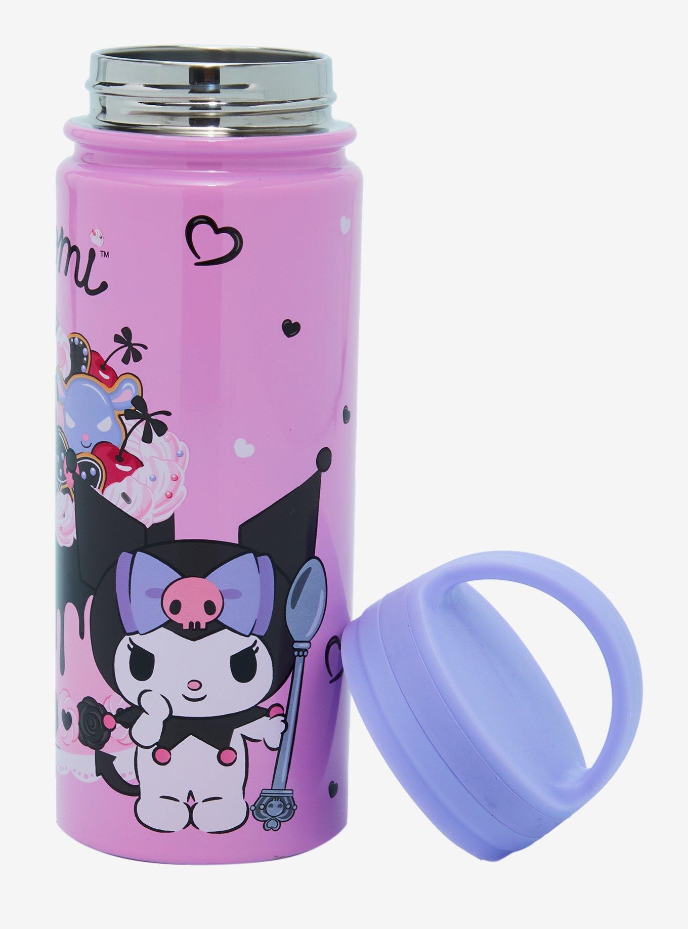 Sanrio Kuromi Sweet Treats Water Bottle, , alternate