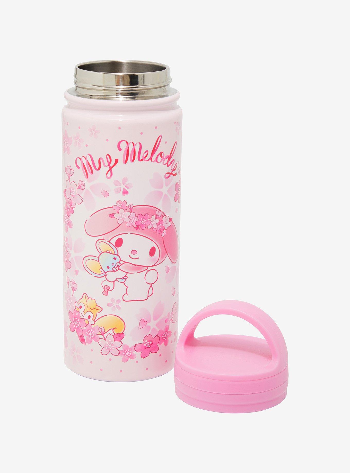 Sanrio My Melody Cherry Blossom Water Bottle - BoxLunch Exclusive, , hi-res