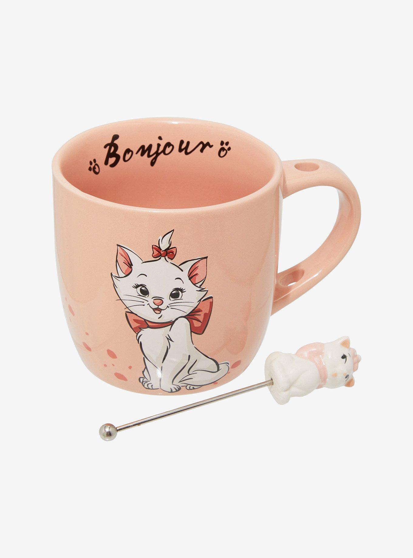 Disney The Aristocats Marie Mug with Figural Stirrer, , alternate