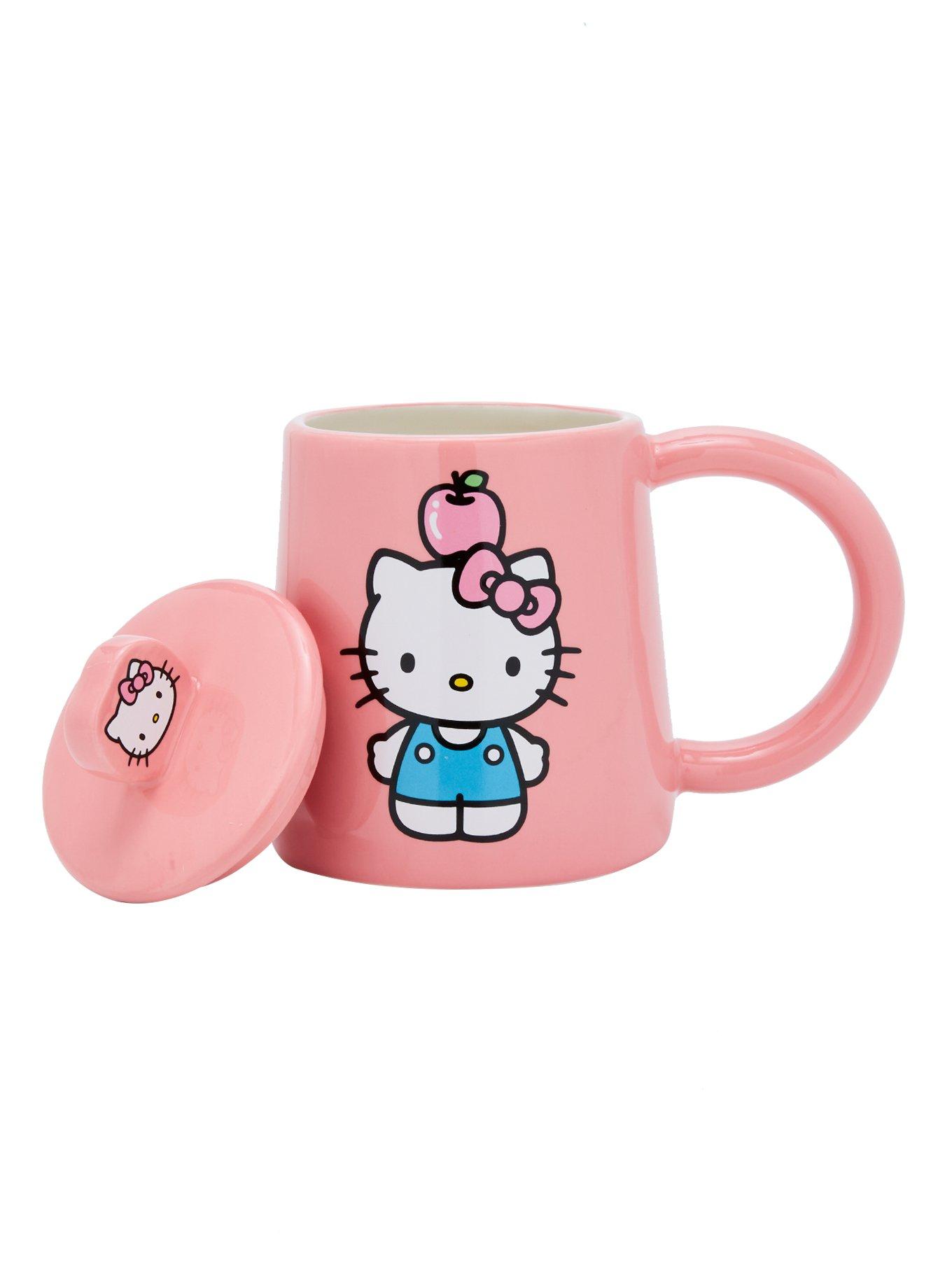 Sanrio Hello Kitty Apple Mug with Lid, , alternate