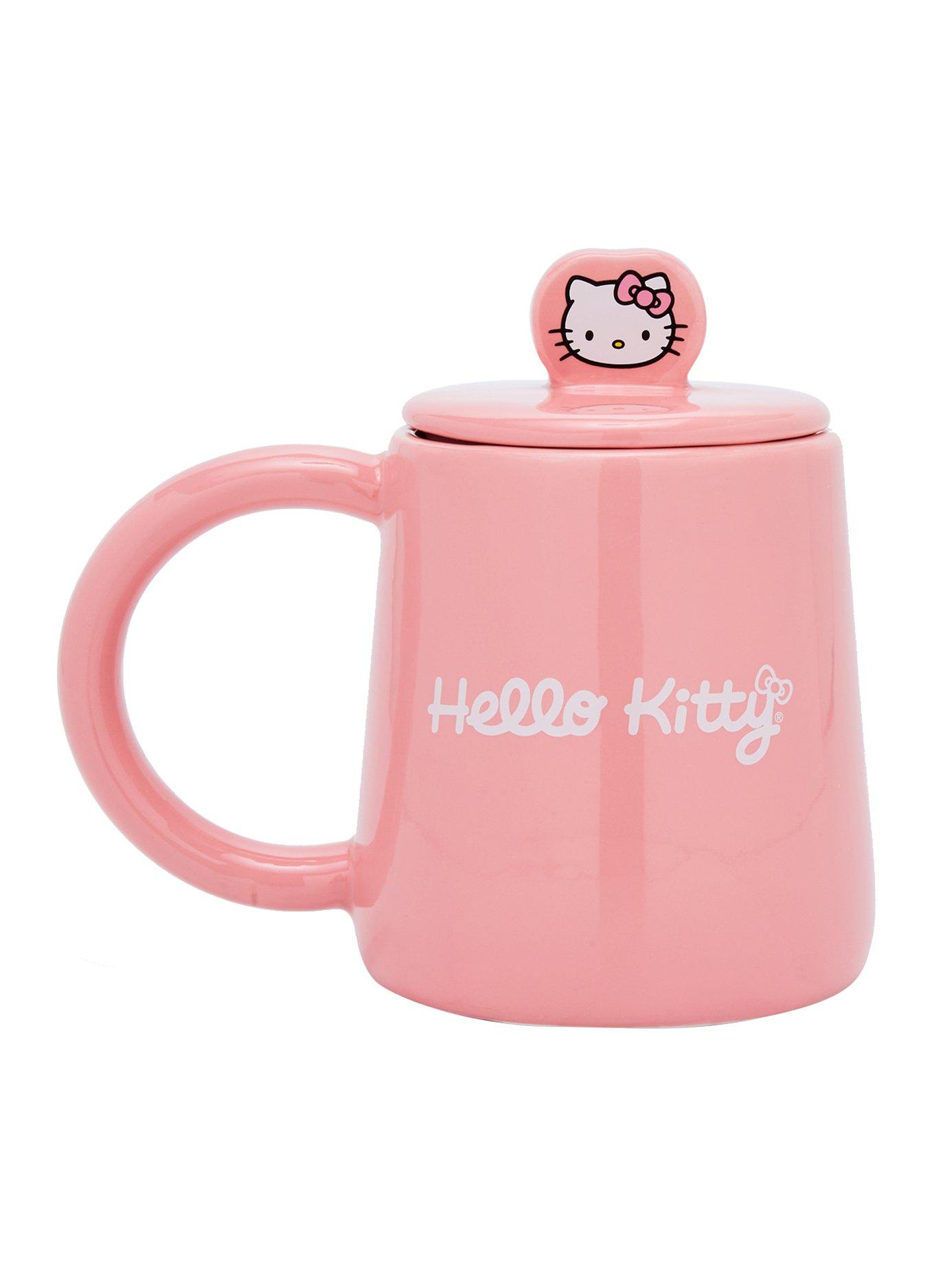 Sanrio Hello Kitty Apple Mug with Lid, , alternate