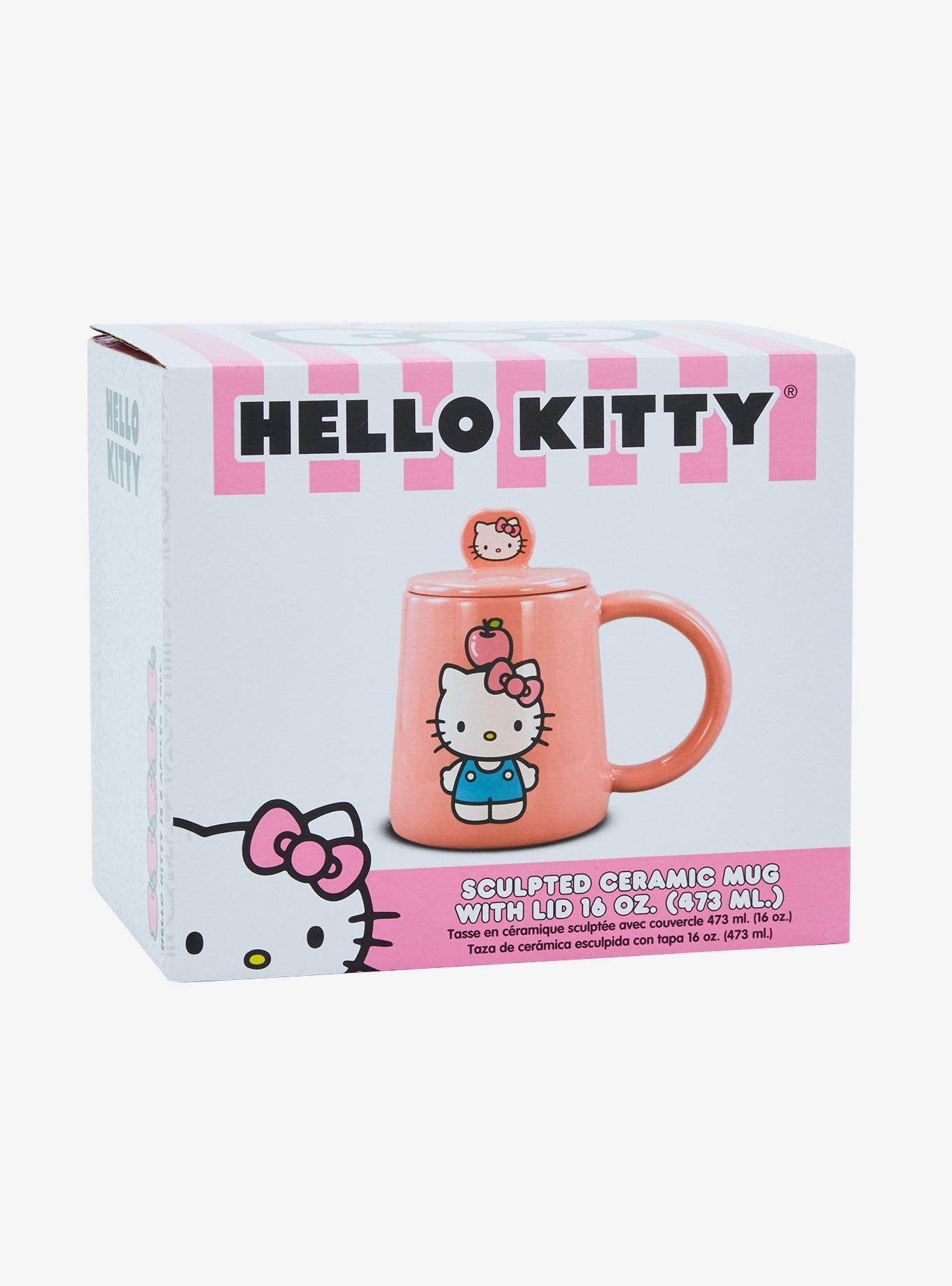 Sanrio Hello Kitty Apple Mug with Lid, , alternate