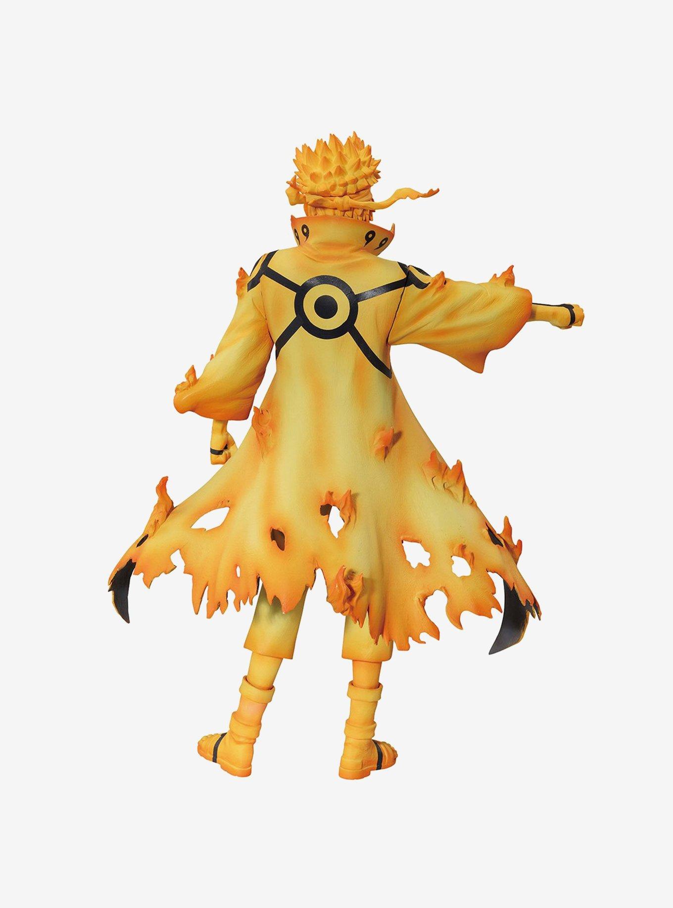 Bandai Spirits Naruto Shippuden Ichibansho Masterlise Naruto Uzumaki (Kurama Link Mode) Figure, , alternate